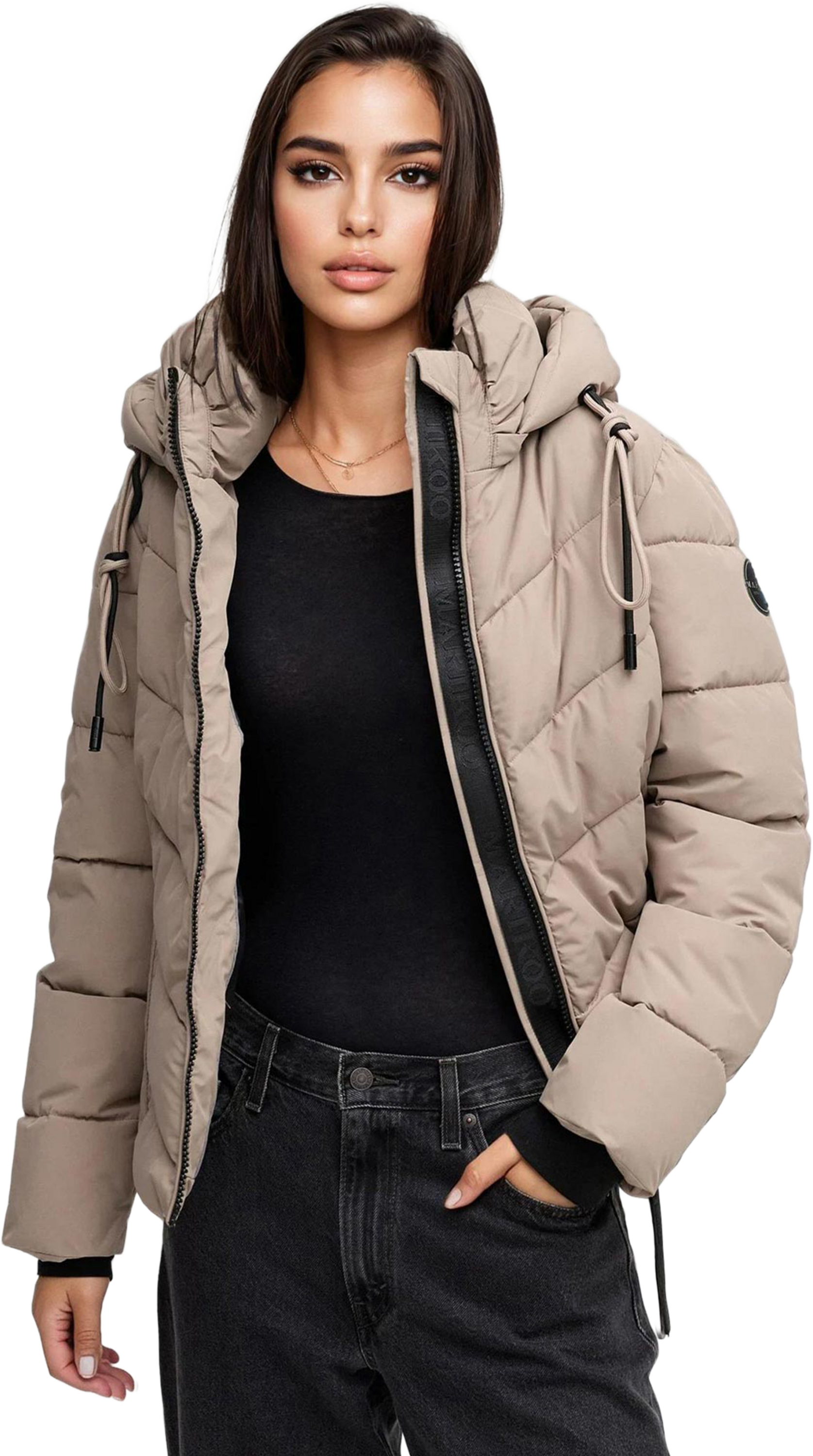 MARIKOO, Women Winterjacket Sahnemausii