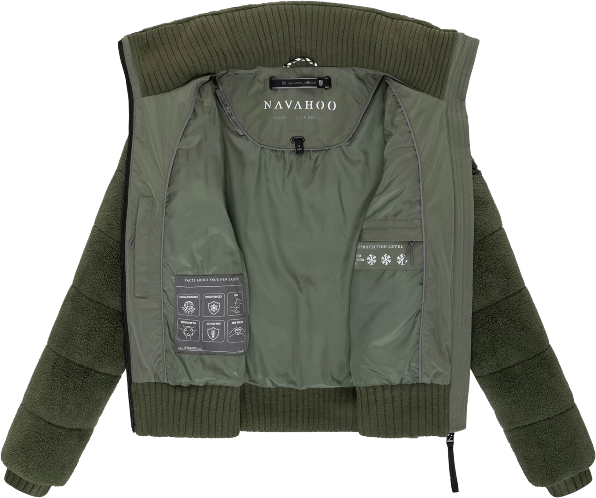 NAVAHOO, Women Winterjacket Schneepuder