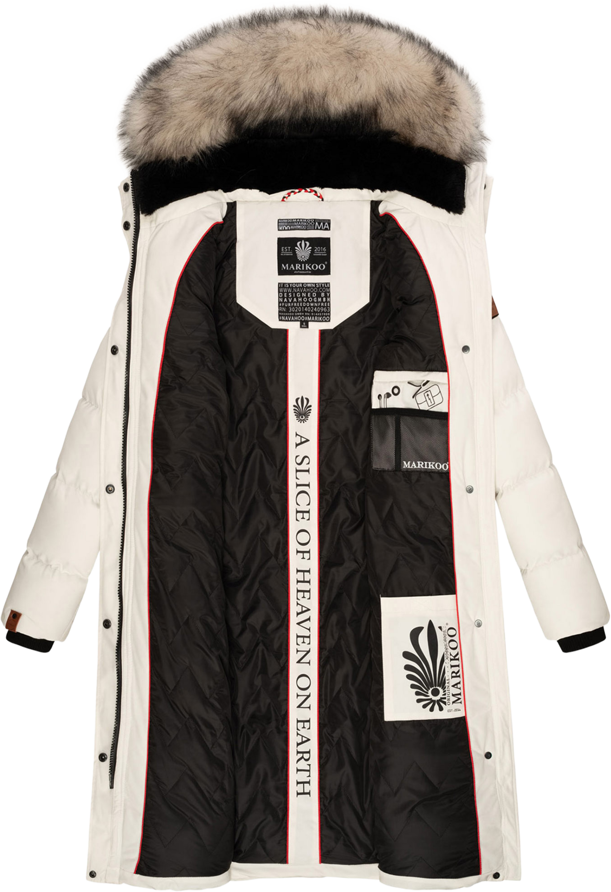 MARIKOO, Women Winterjacket Schneesternchen