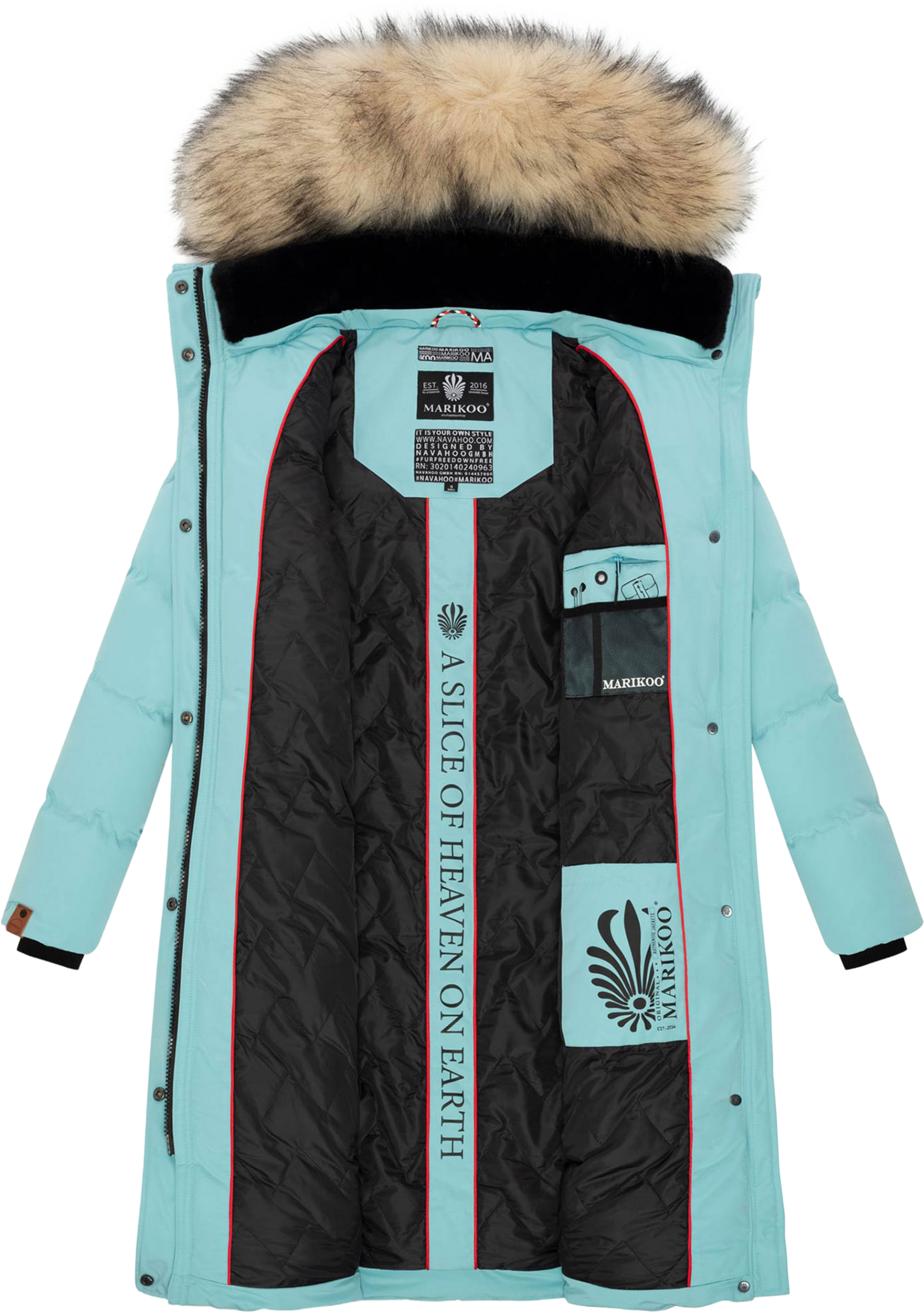 MARIKOO, Women Winterjacket Schneesternchen