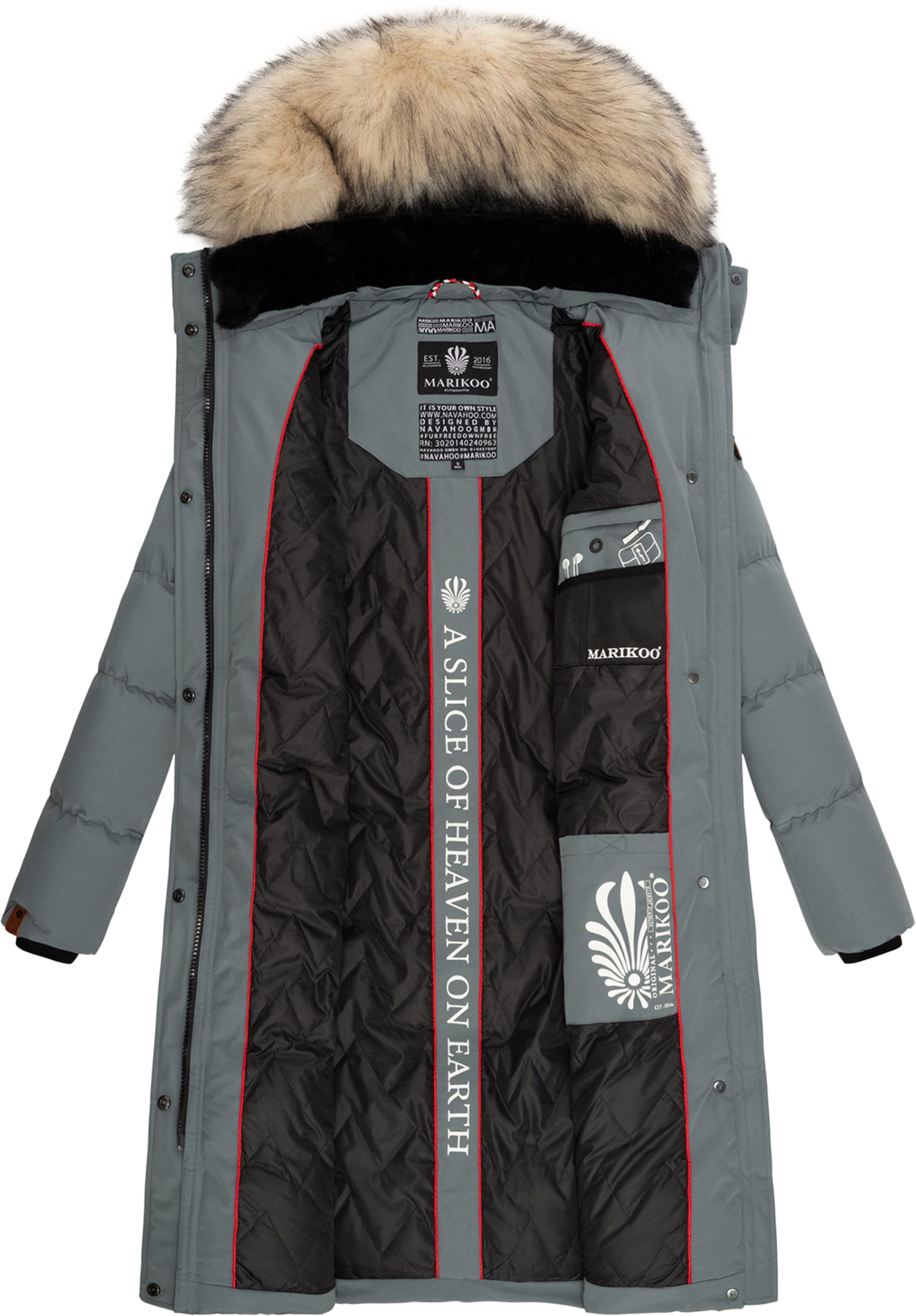 MARIKOO, Women Winterjacket Schneesternchen