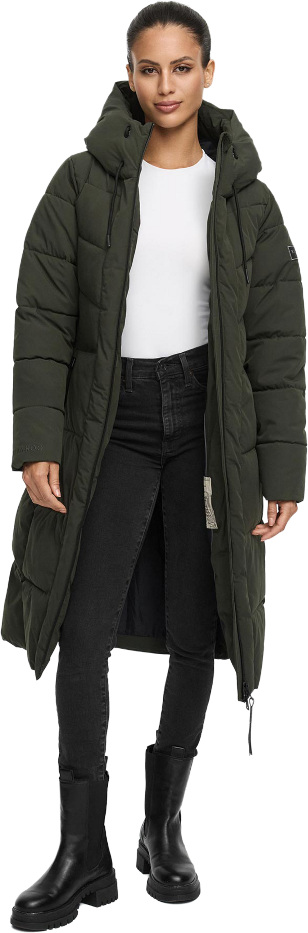 NAVAHOO, Women Winterjacket Schokokuss