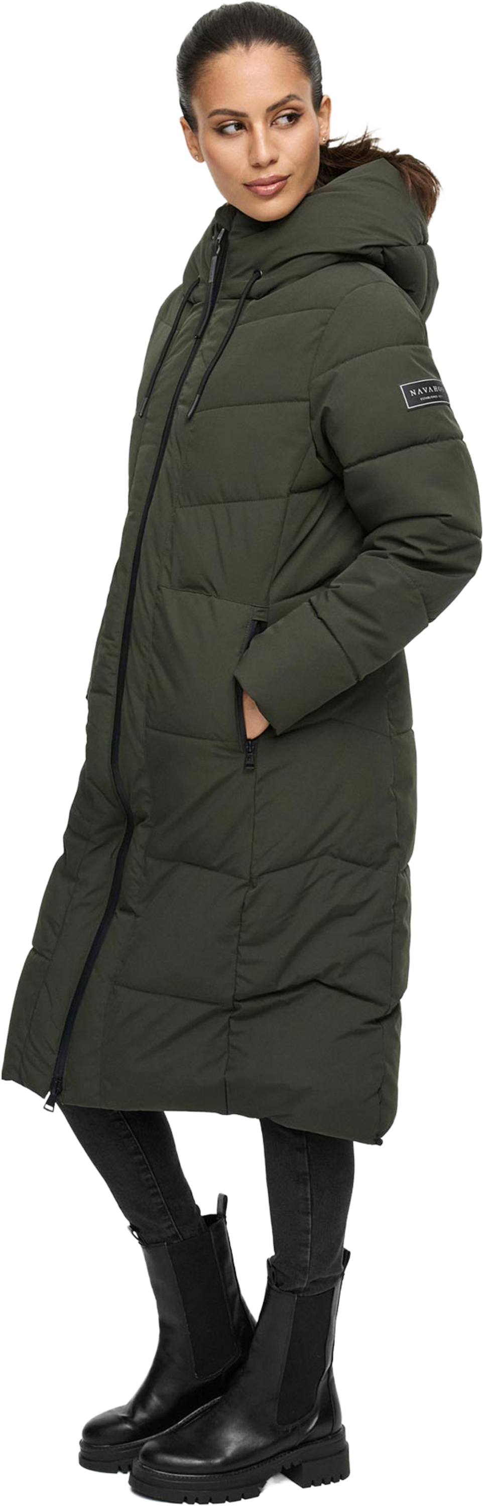 NAVAHOO, Women Winterjacket Schokokuss