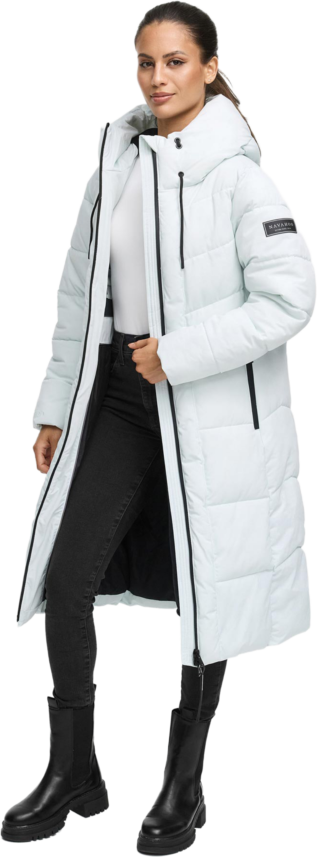 NAVAHOO, Women Winterjacket Schokokuss