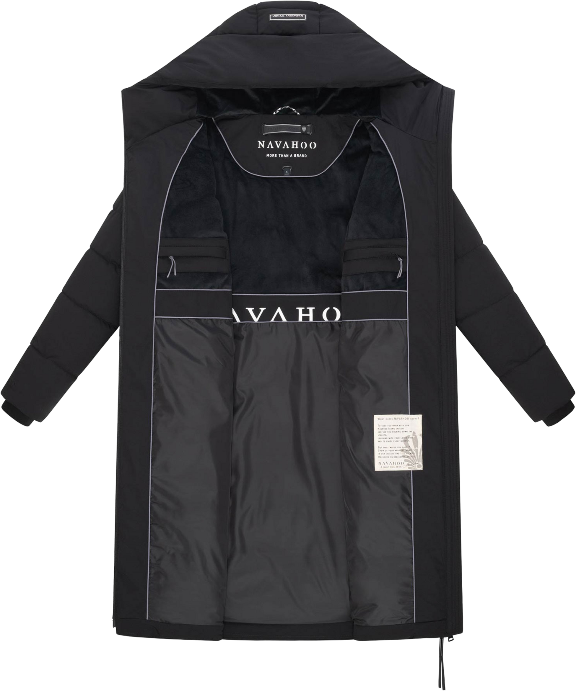 NAVAHOO, Women Winterjacket Schokokuss