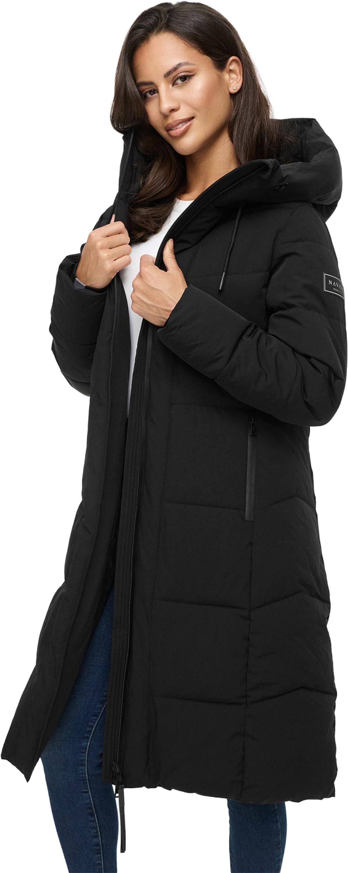 NAVAHOO, Women Winterjacket Schokokuss