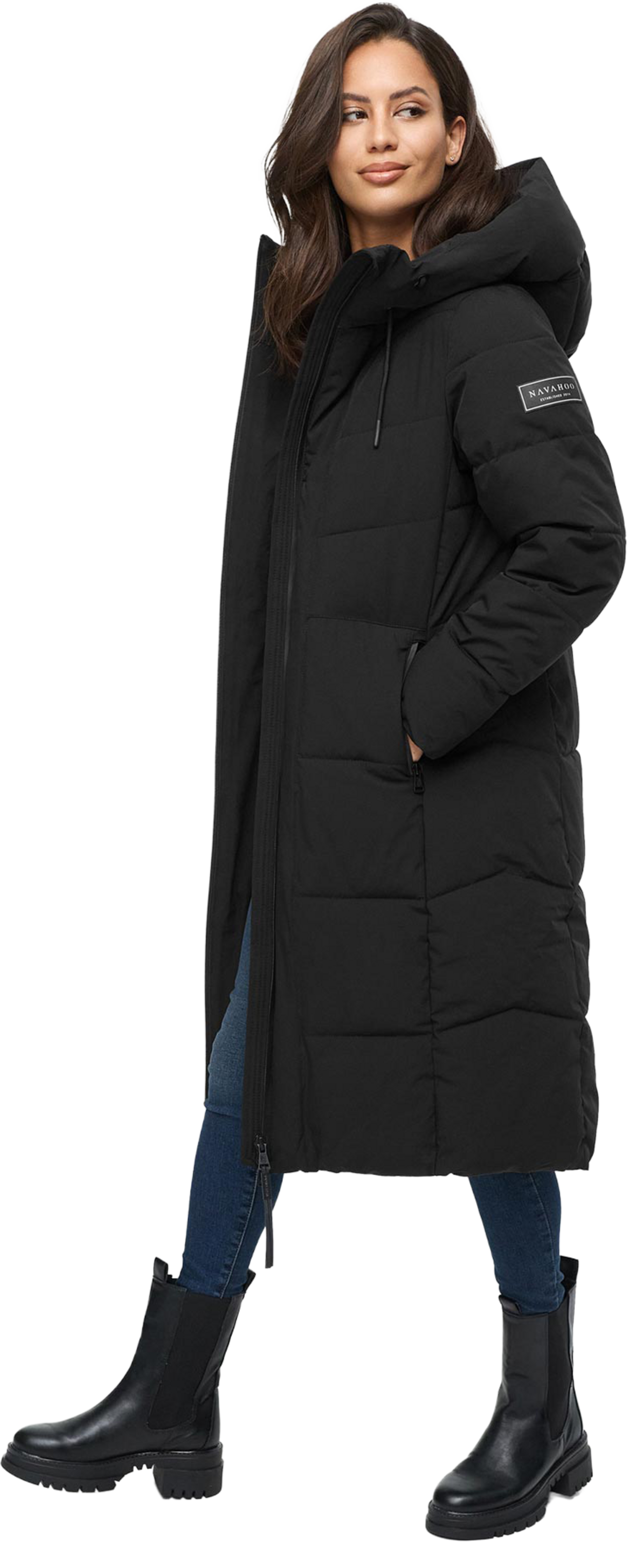 NAVAHOO, Women Winterjacket Schokokuss