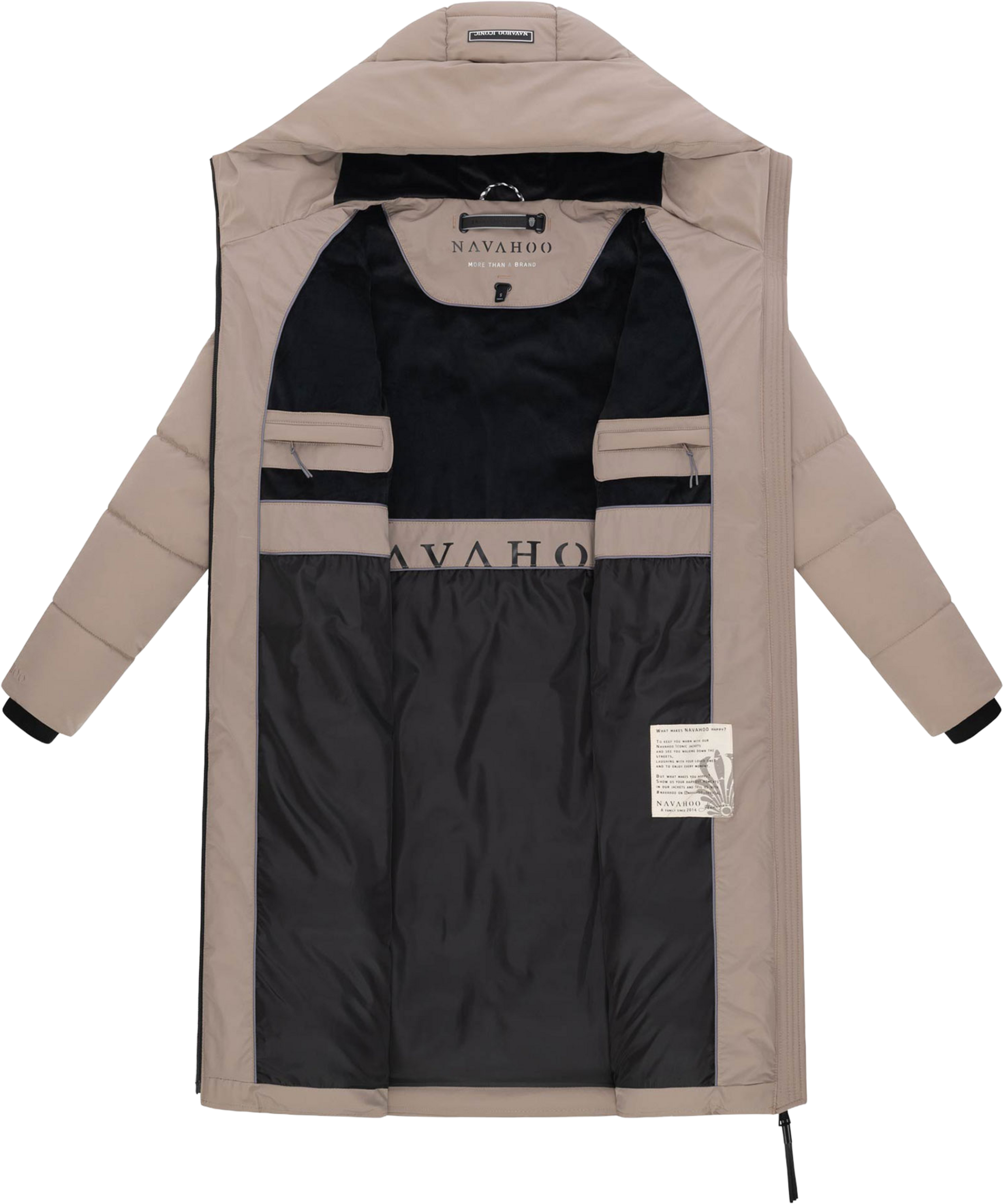 NAVAHOO, Women Winterjacket Schokokuss