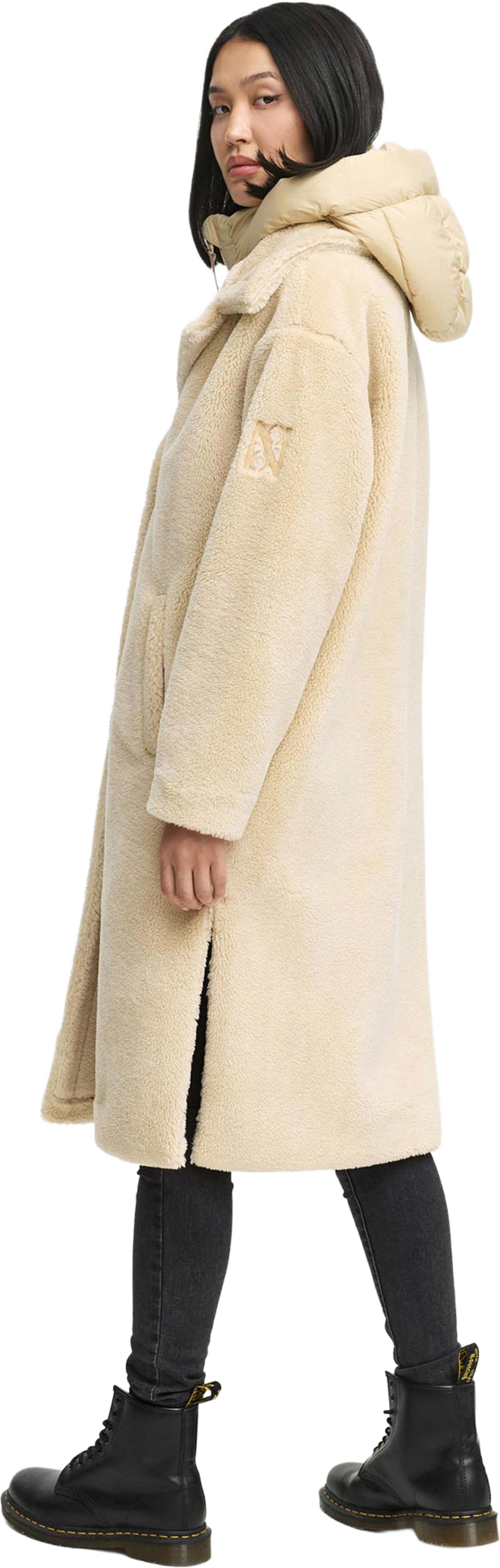 NAVAHOO, Women Winterjacket Teddyzauber