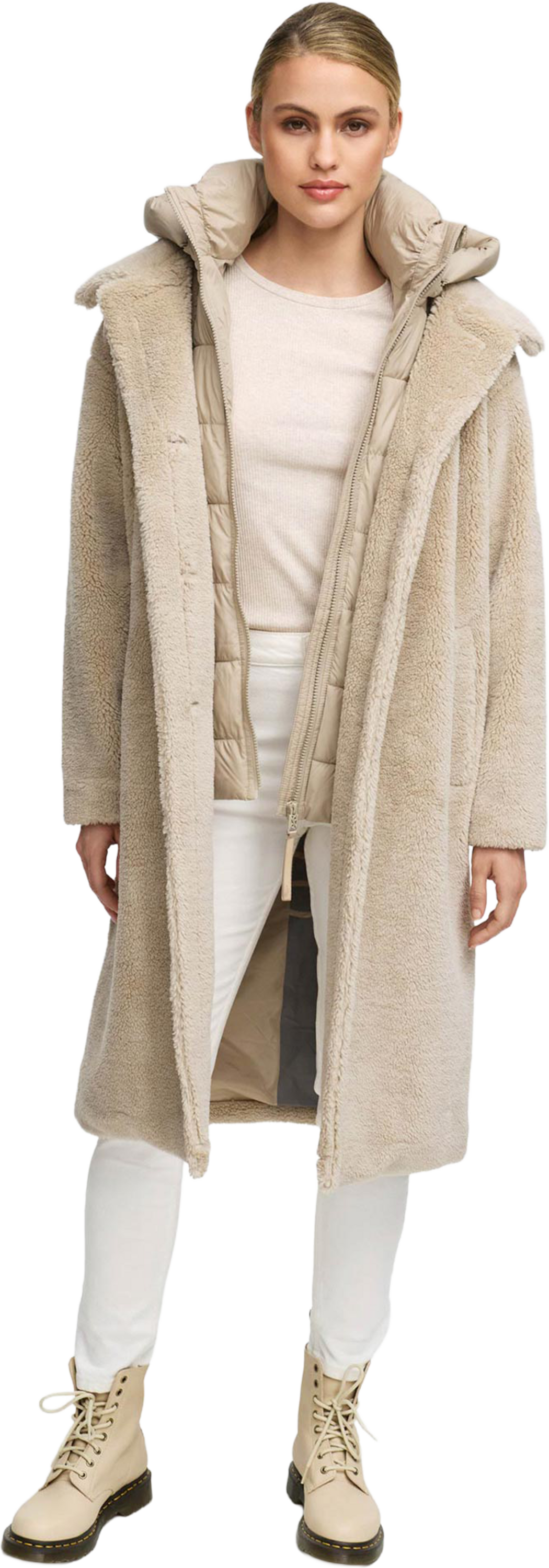 NAVAHOO, Women Winterjacket Teddyzauber