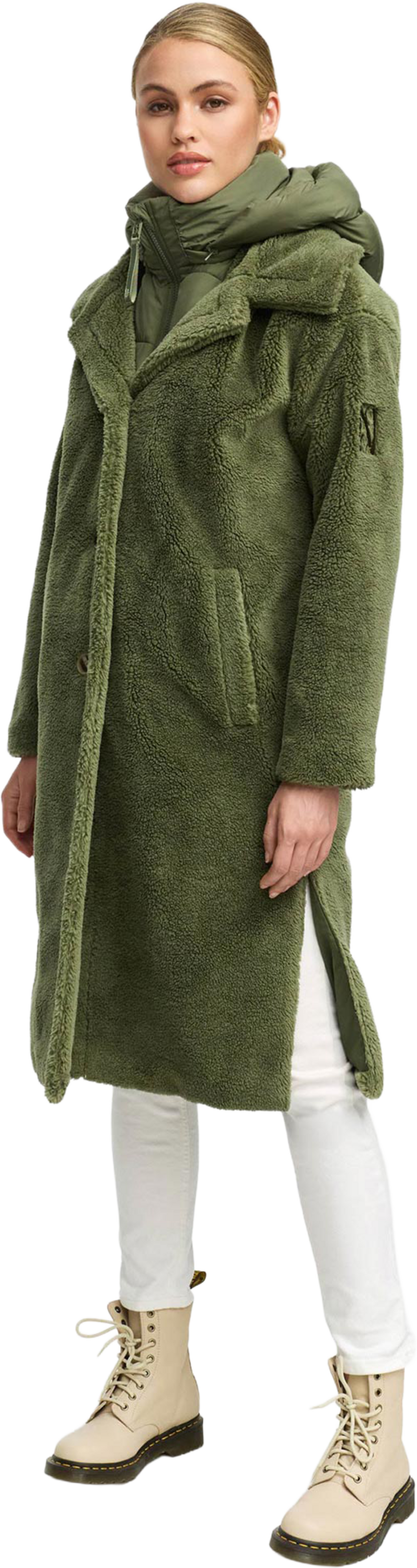 NAVAHOO, Women Winterjacket Teddyzauber