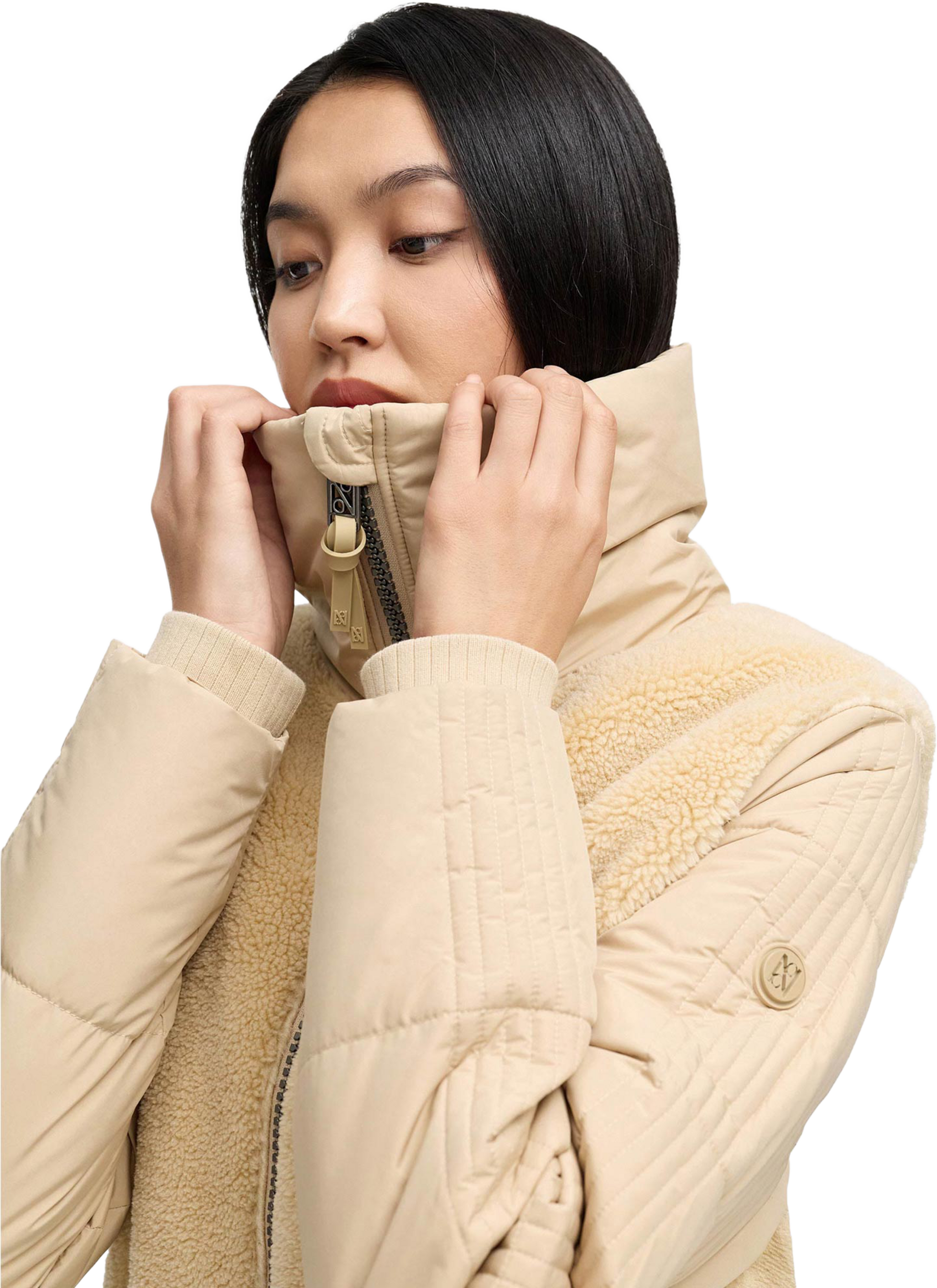 NAVAHOO, Women Winterjacket Teddyzone