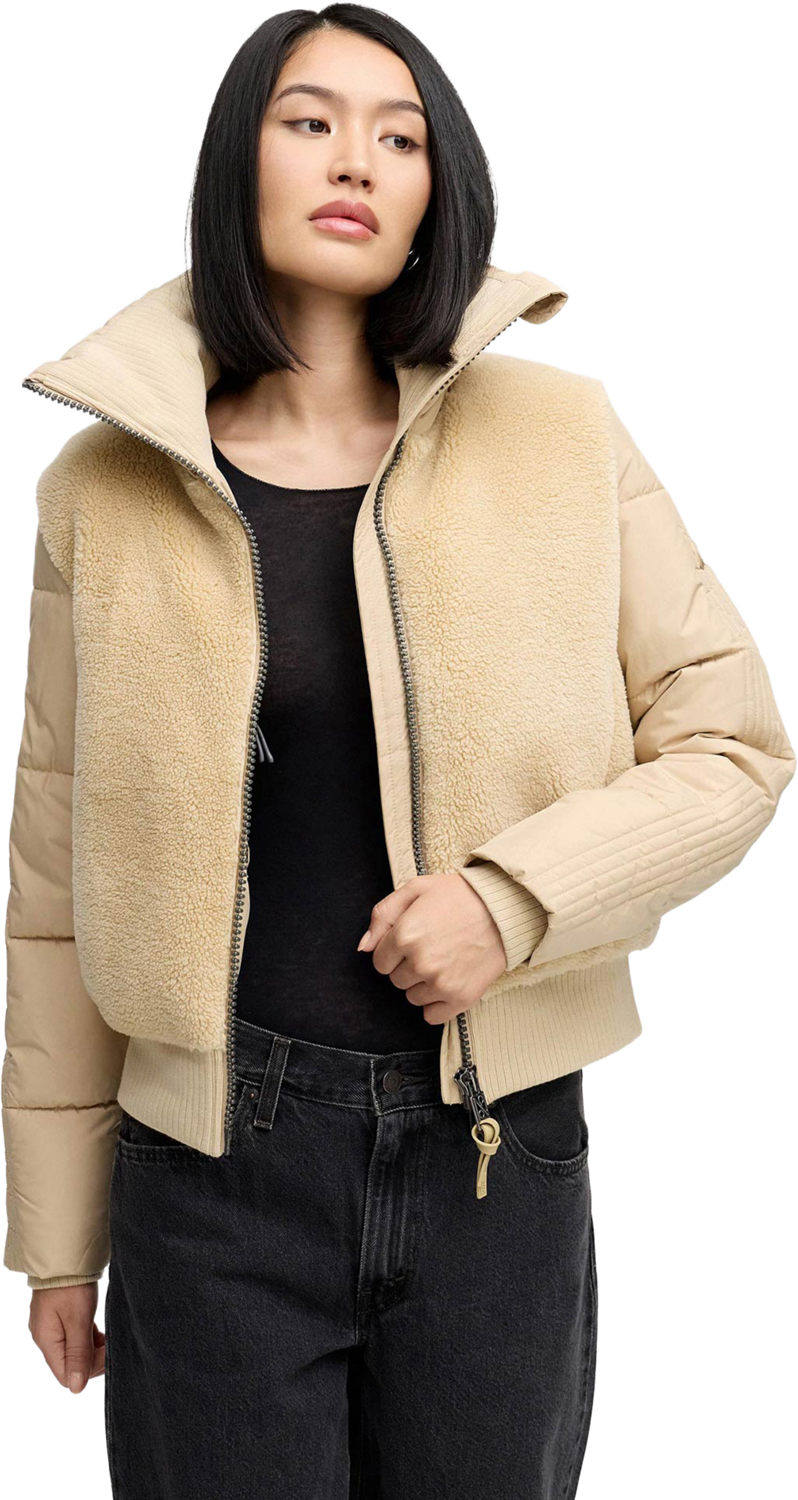 NAVAHOO, Women Winterjacket Teddyzone