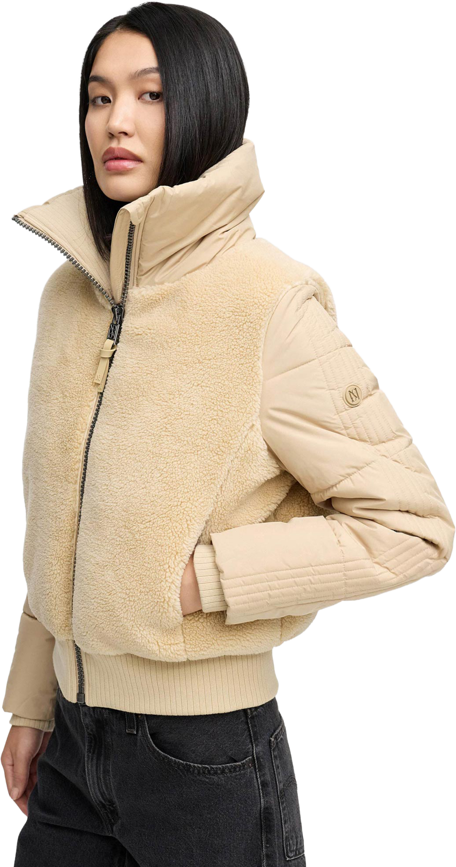 NAVAHOO, Women Winterjacket Teddyzone