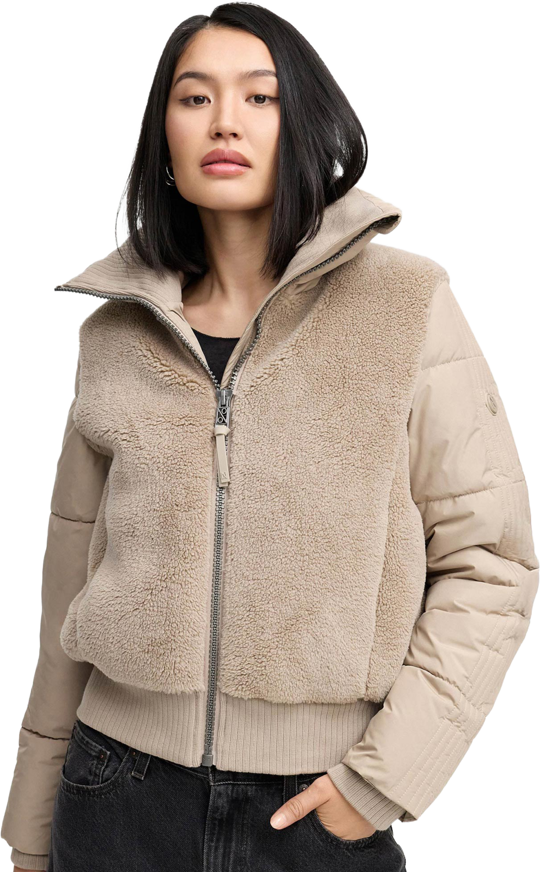 NAVAHOO, Women Winterjacket Teddyzone