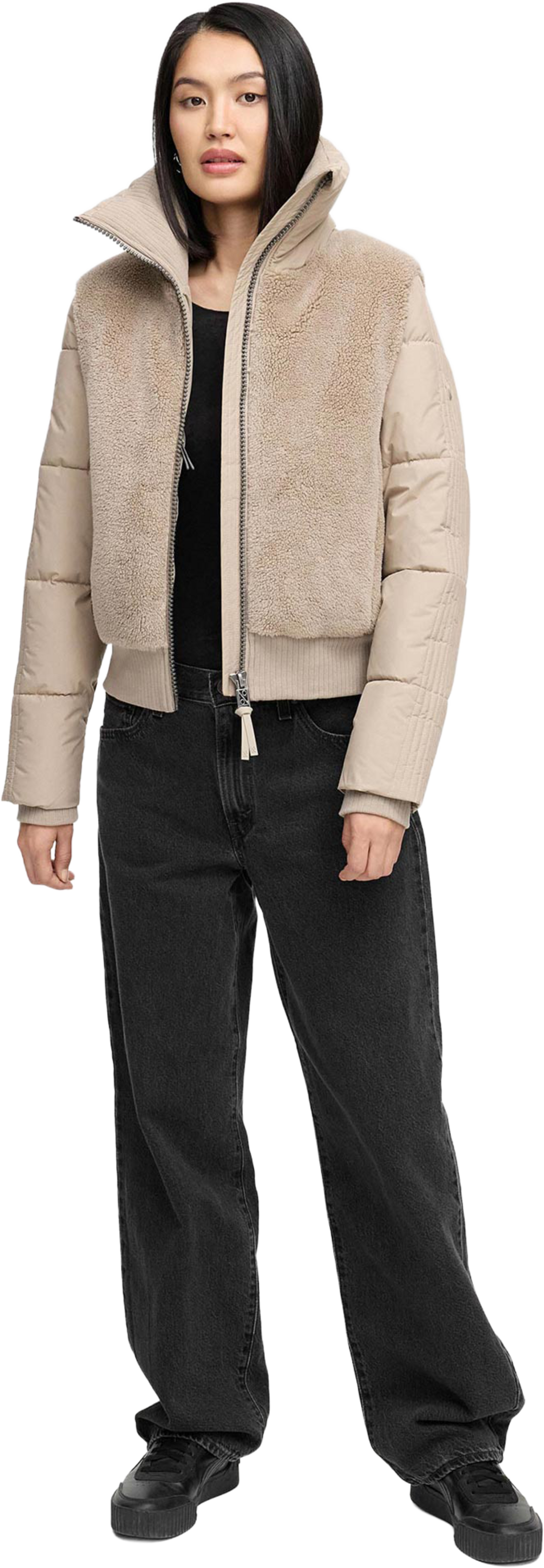 NAVAHOO, Women Winterjacket Teddyzone