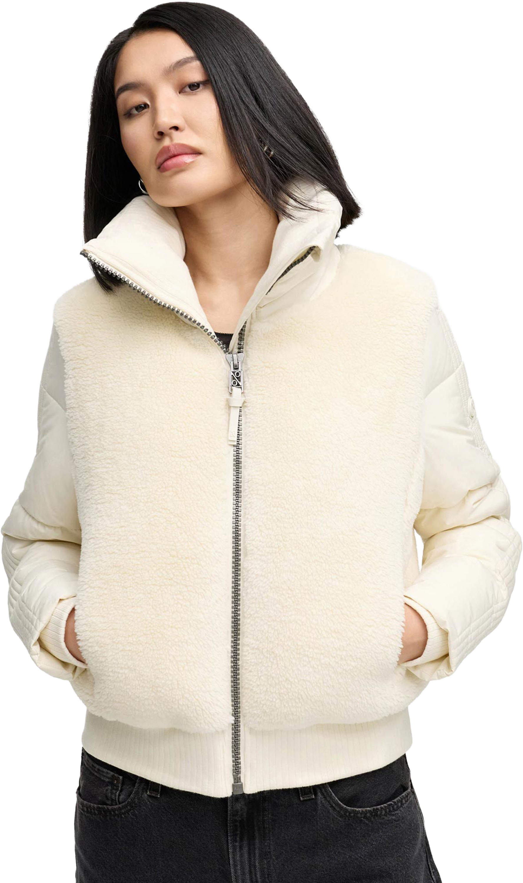 NAVAHOO, Women Winterjacket Teddyzone