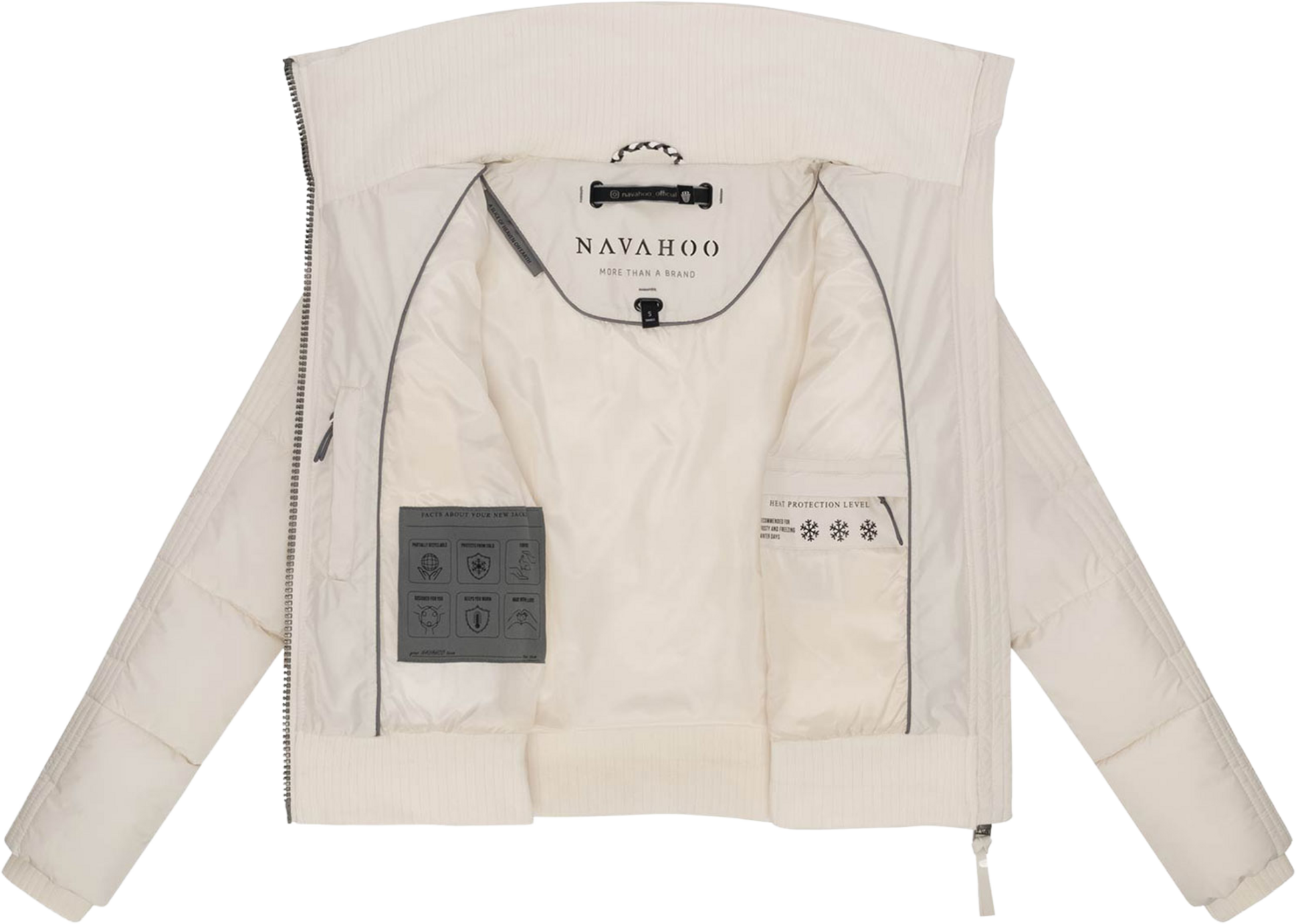 NAVAHOO, Women Winterjacket Teddyzone