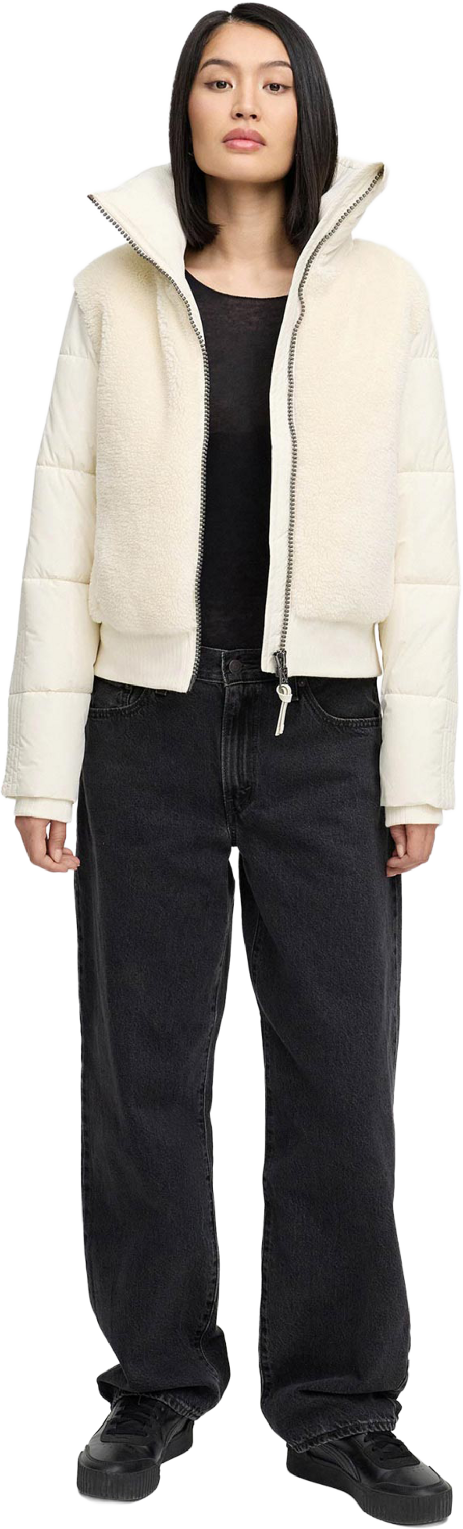 NAVAHOO, Women Winterjacket Teddyzone