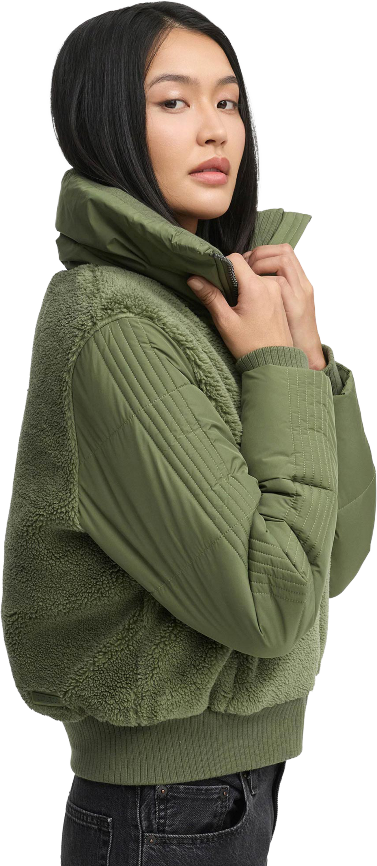 NAVAHOO, Women Winterjacket Teddyzone