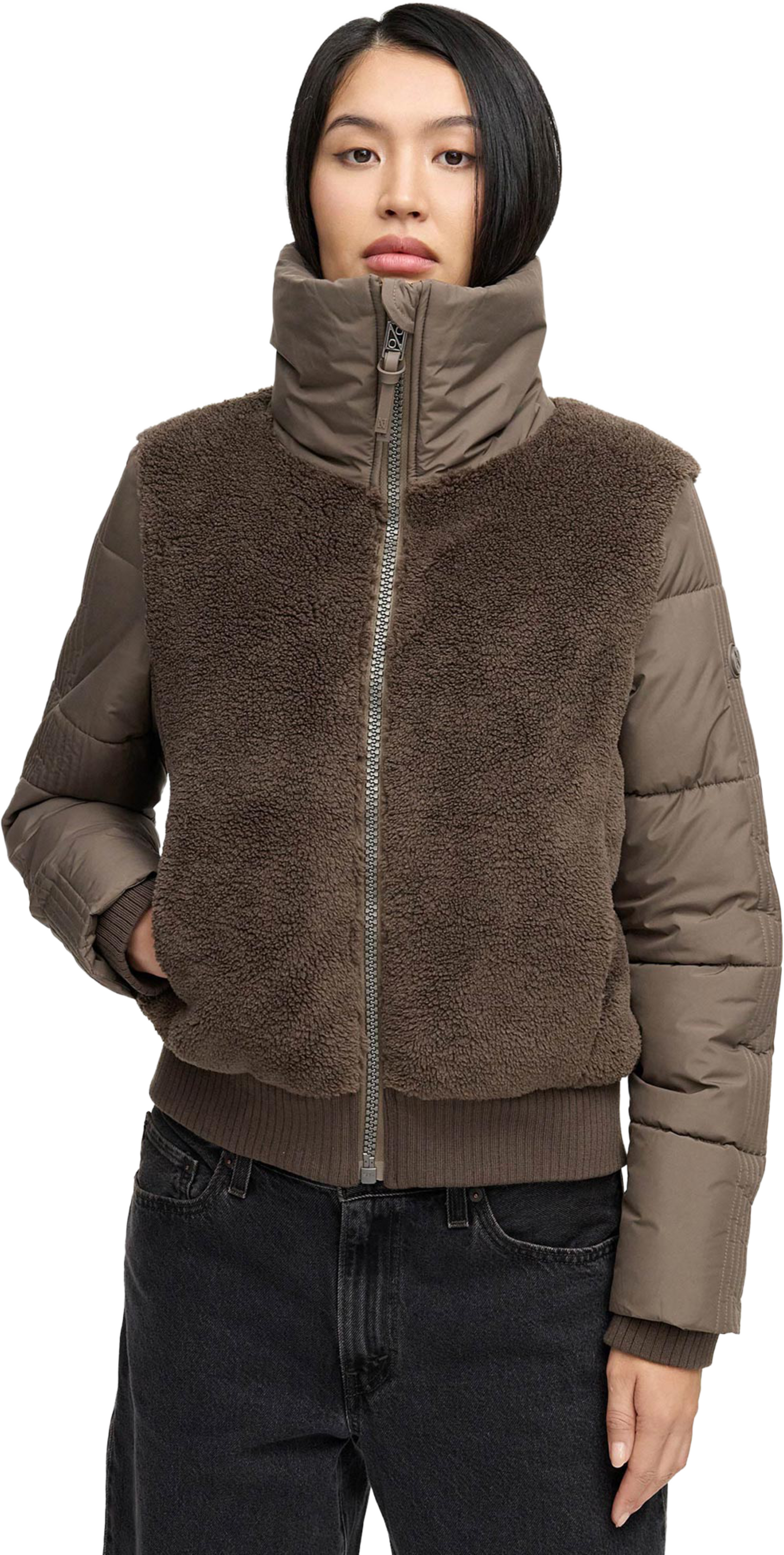 NAVAHOO, Women Winterjacket Teddyzone