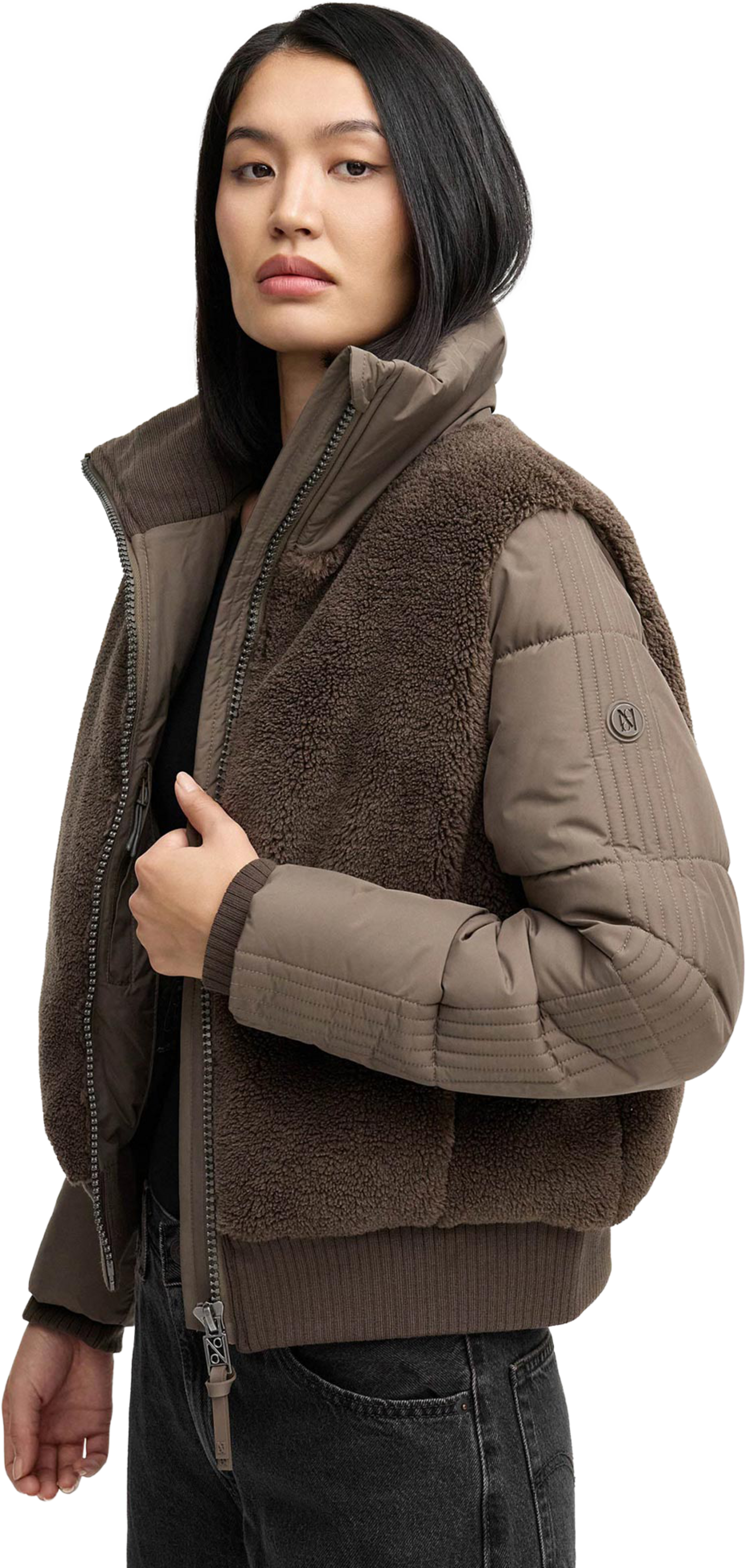 NAVAHOO, Women Winterjacket Teddyzone