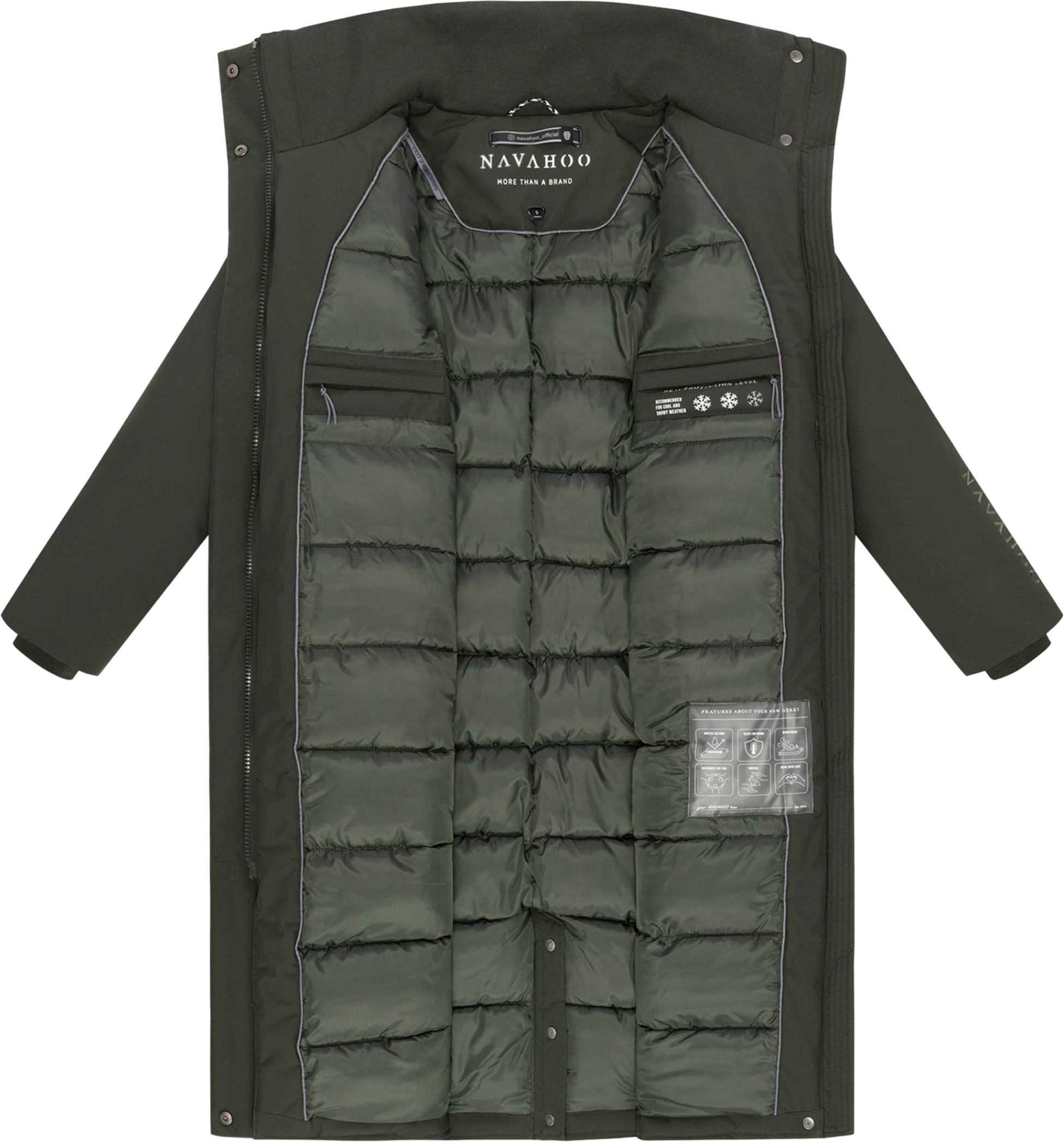 NAVAHOO, Women Winterjacket Traumbl&uuml;te