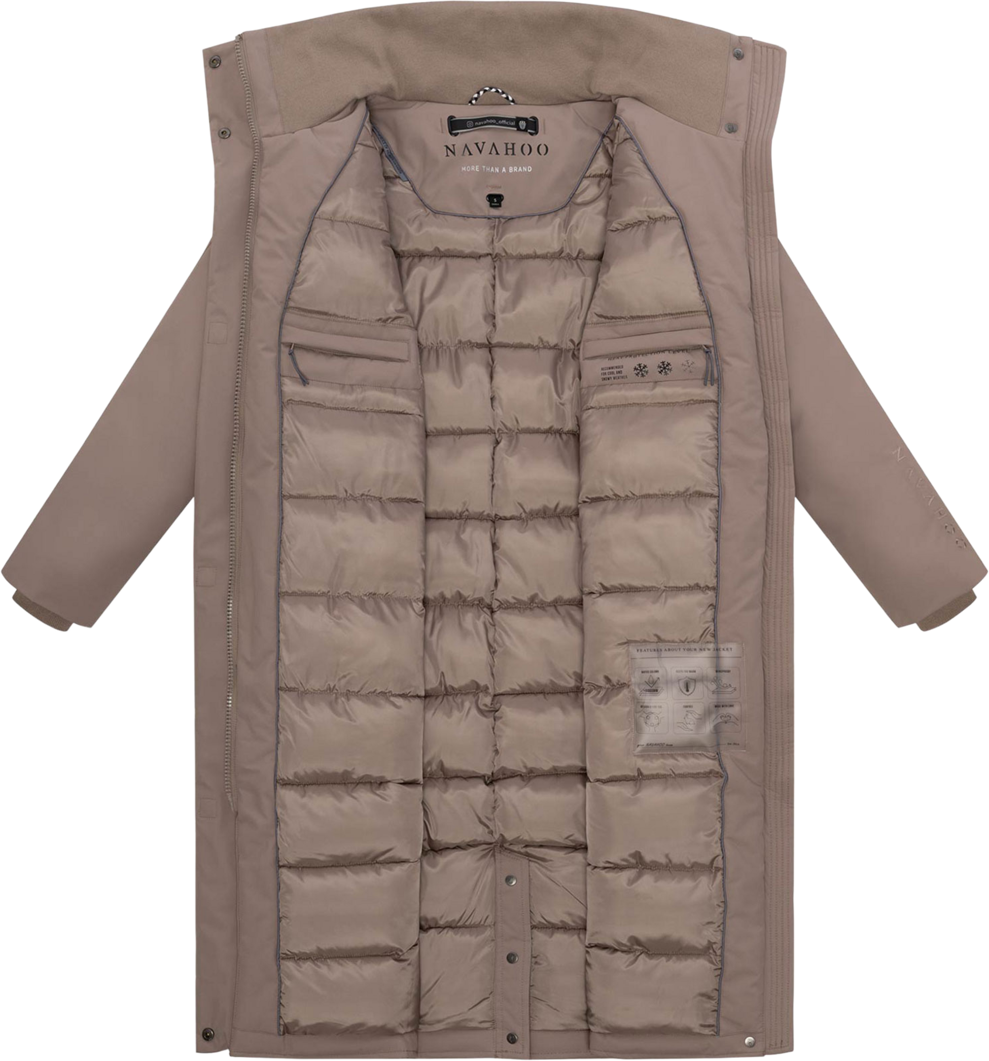 NAVAHOO, Women Winterjacket Traumbl&uuml;te