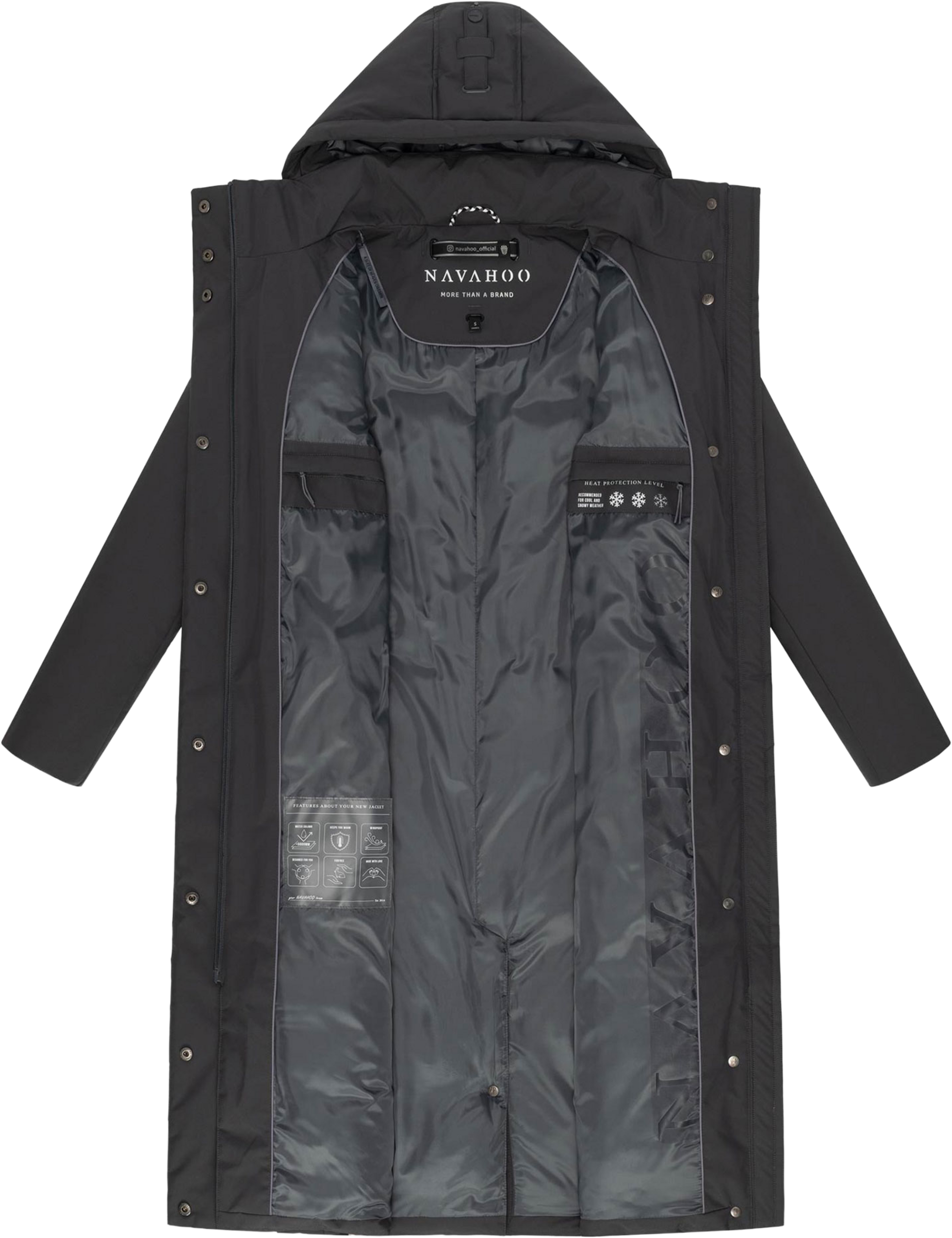 NAVAHOO, Women Winterjacket Waldbummler