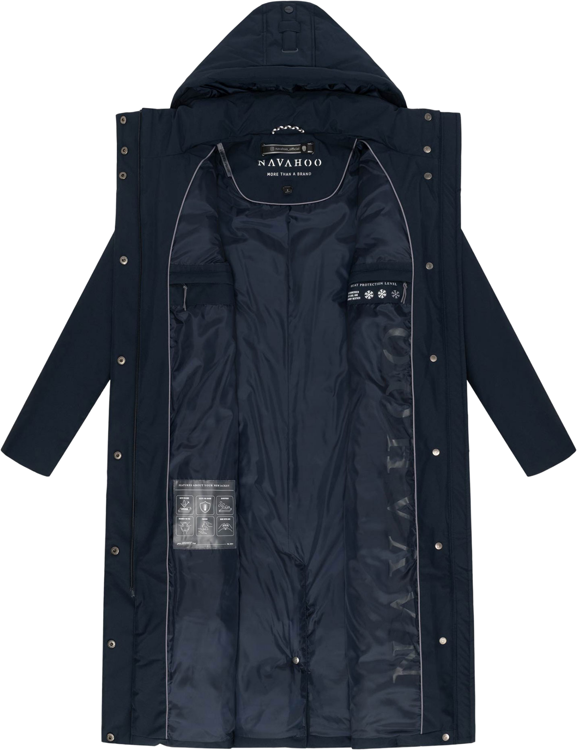 NAVAHOO, Women Winterjacket Waldbummler