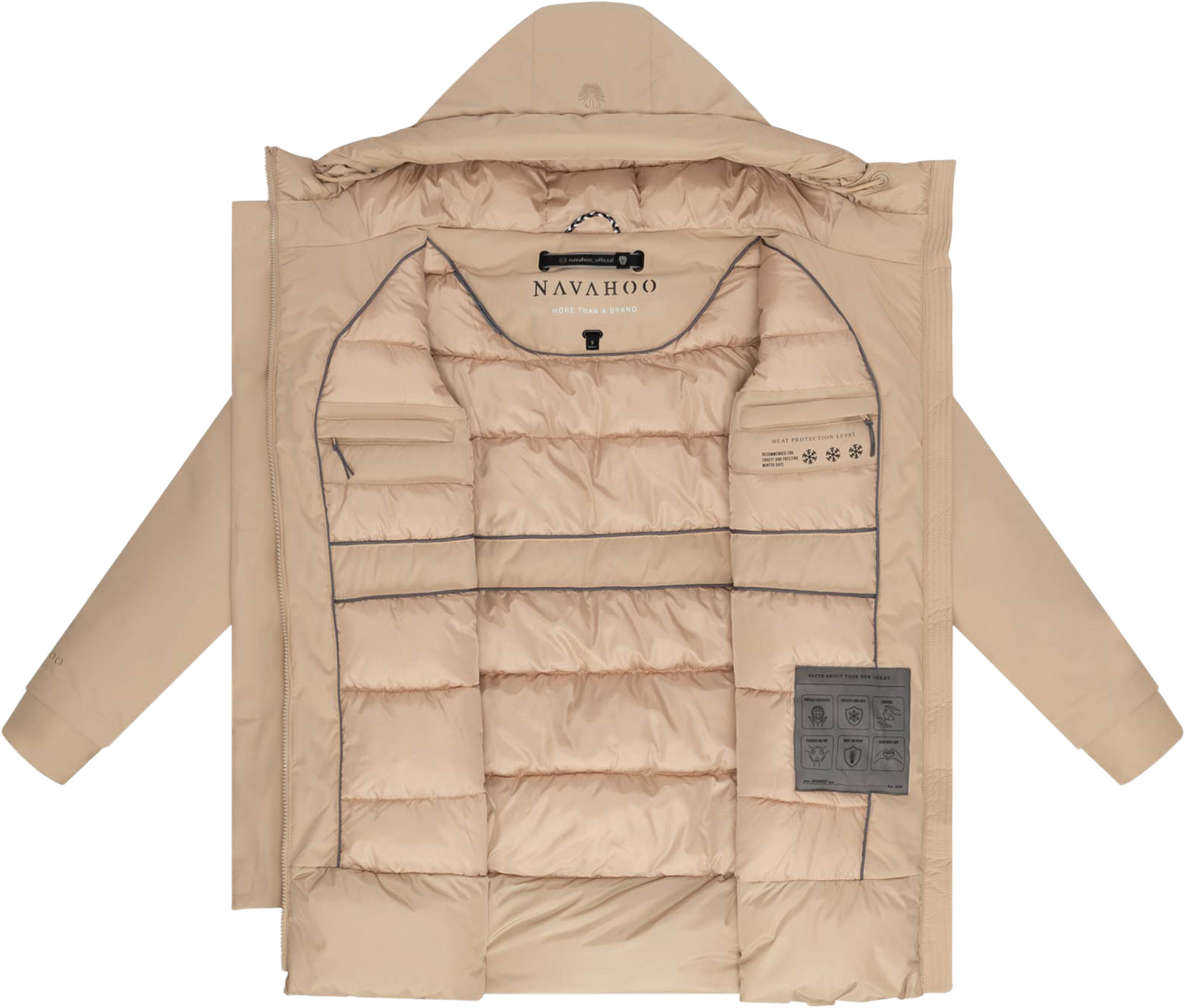 NAVAHOO, Women Winterjacket Winterprinzessin