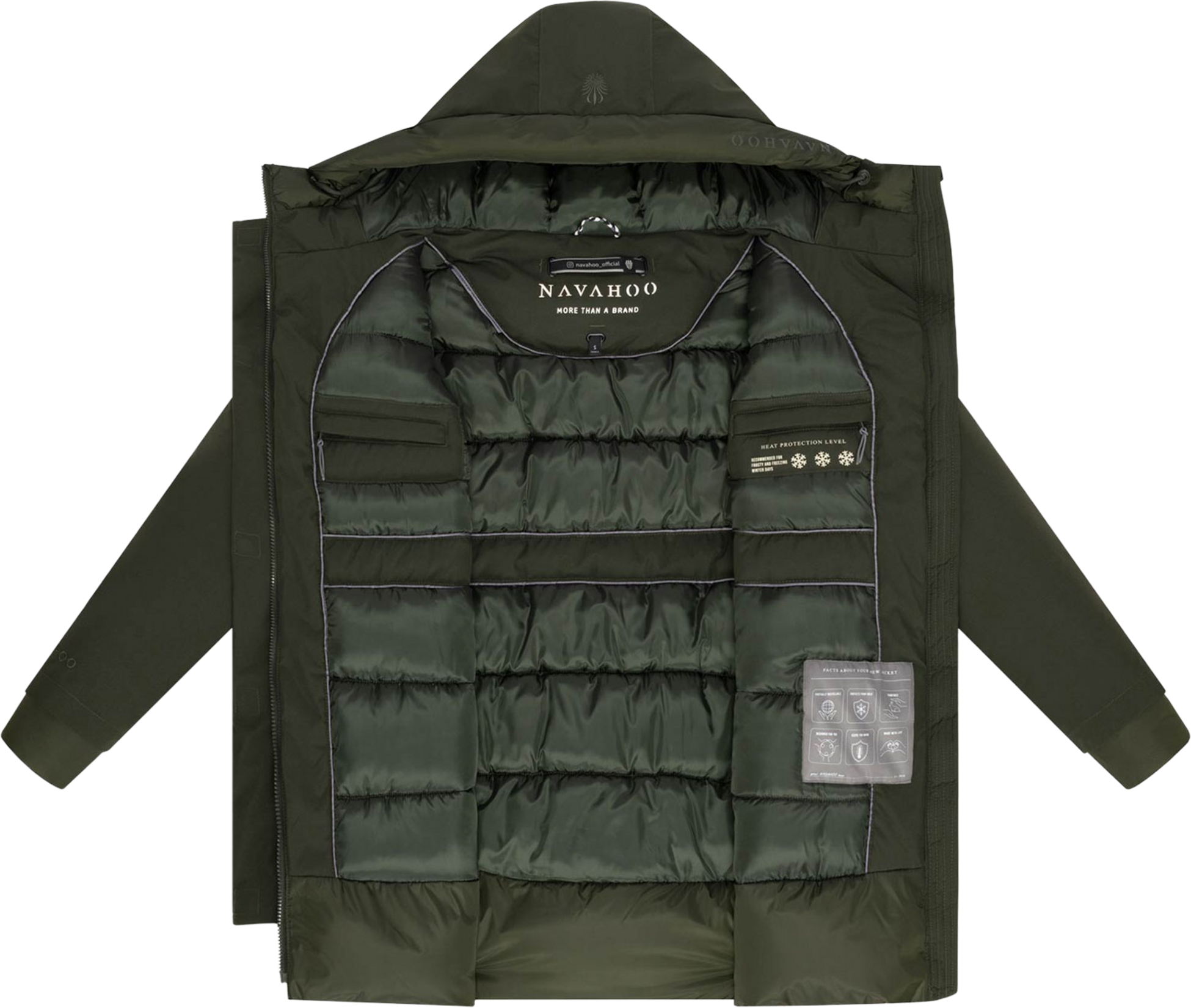 NAVAHOO, Women Winterjacket Winterprinzessin