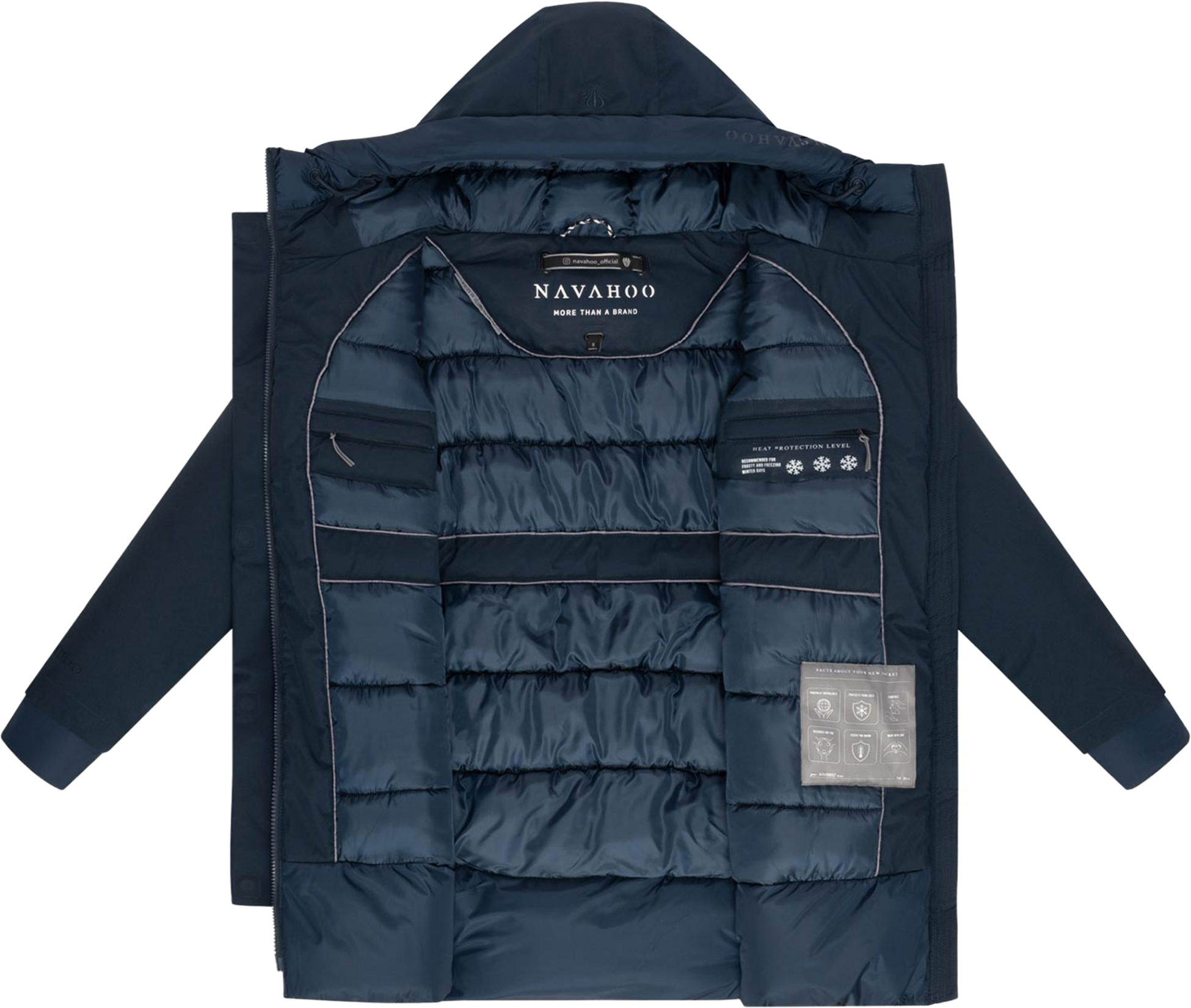 NAVAHOO, Women Winterjacket Winterprinzessin