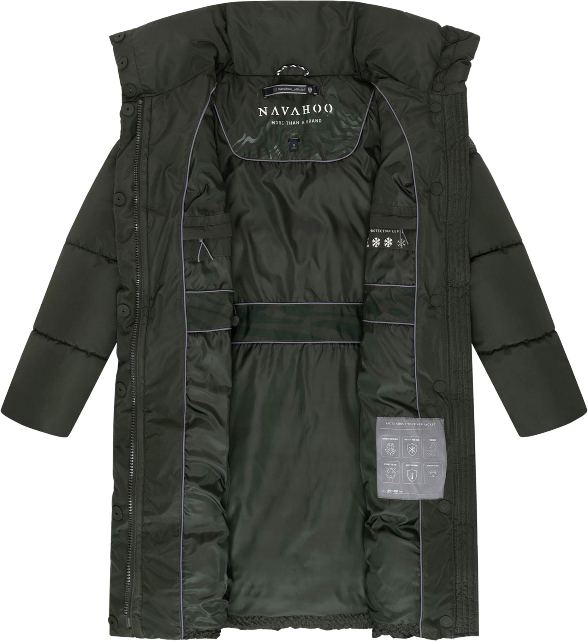 NAVAHOO, Women Winterjacket Wolkenkuss