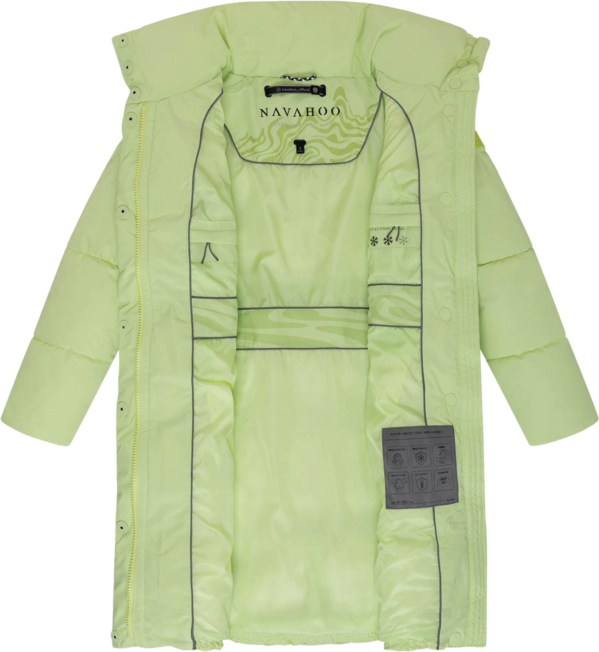 NAVAHOO, Women Winterjacket Wolkenkuss