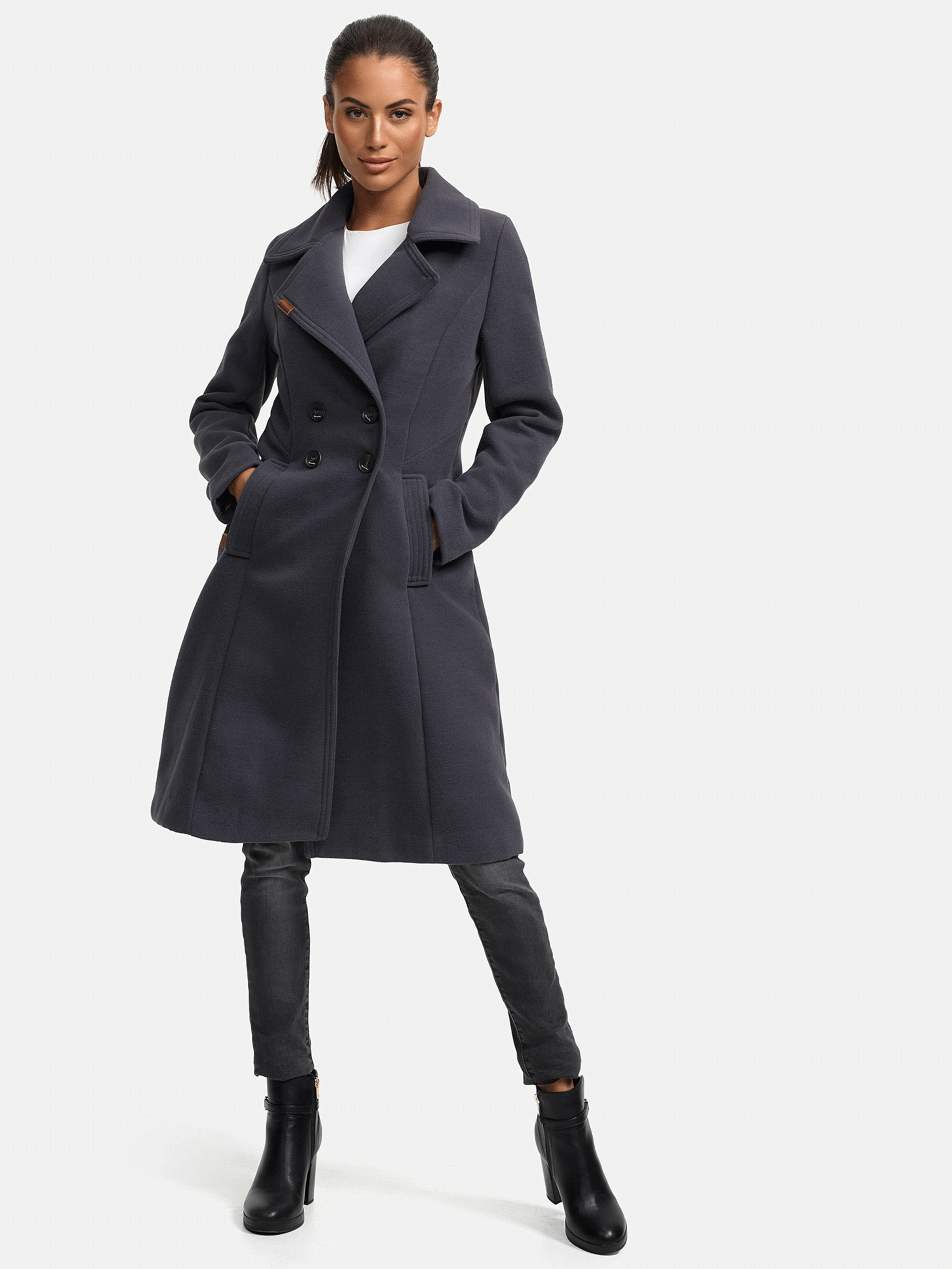 NAVAHOO, Women Winterjacket Wooly