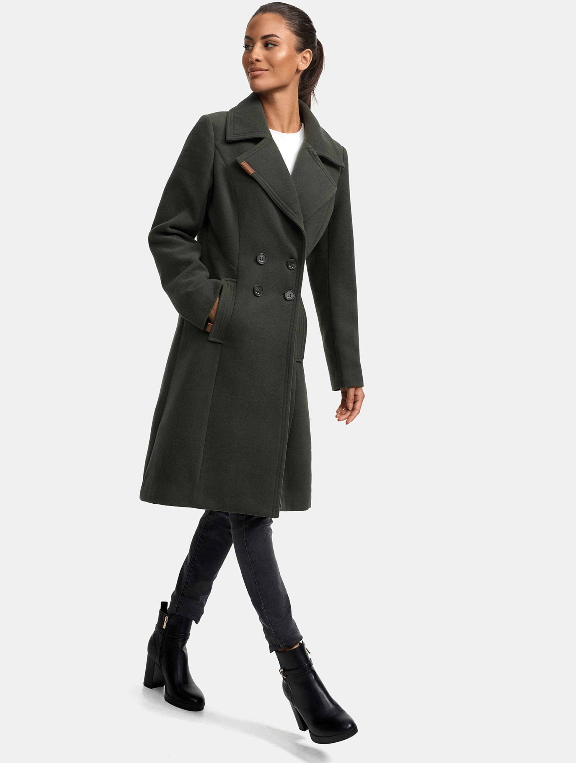 NAVAHOO, Women Winterjacket Wooly