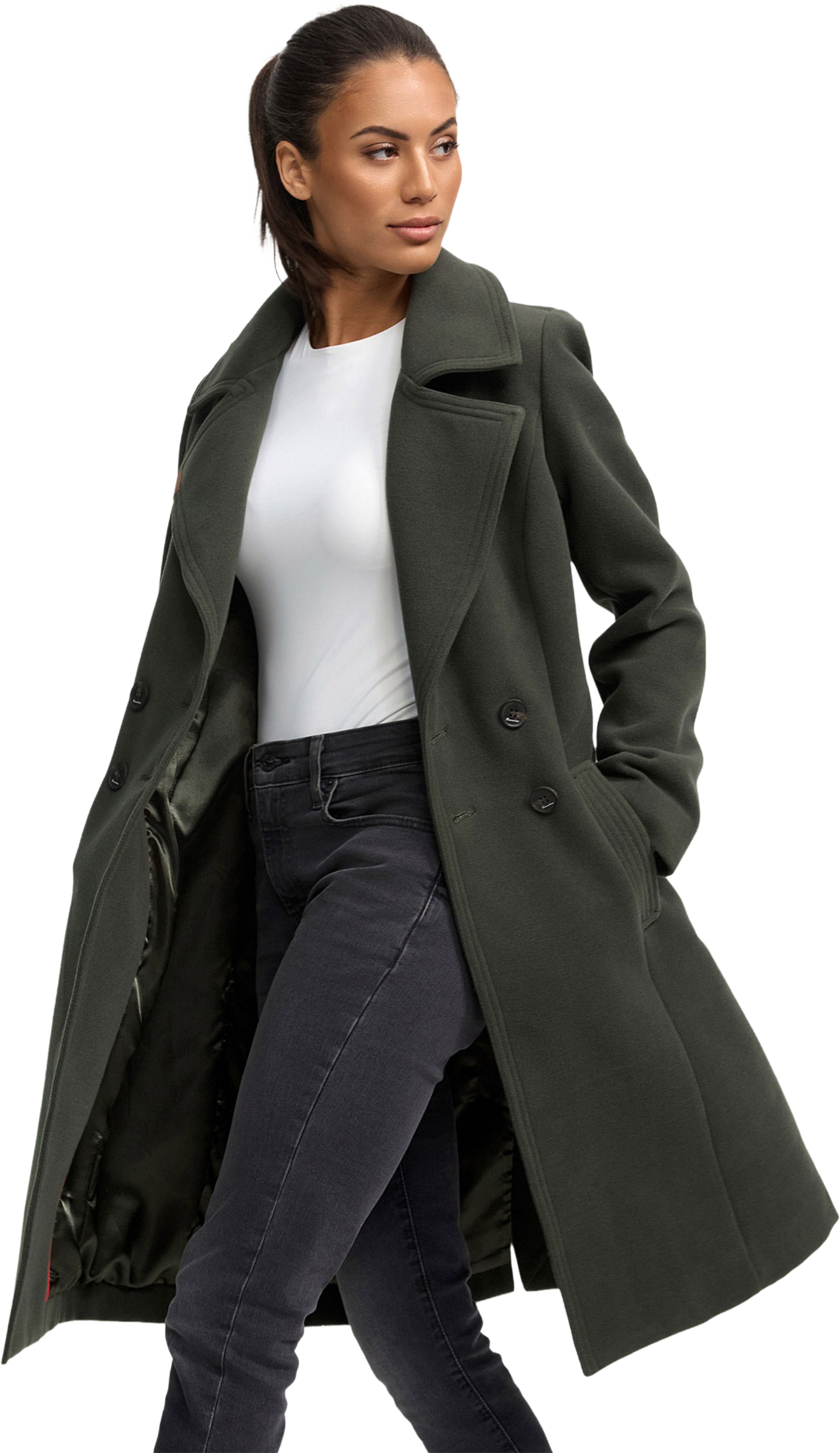 NAVAHOO, Women Winterjacket Wooly