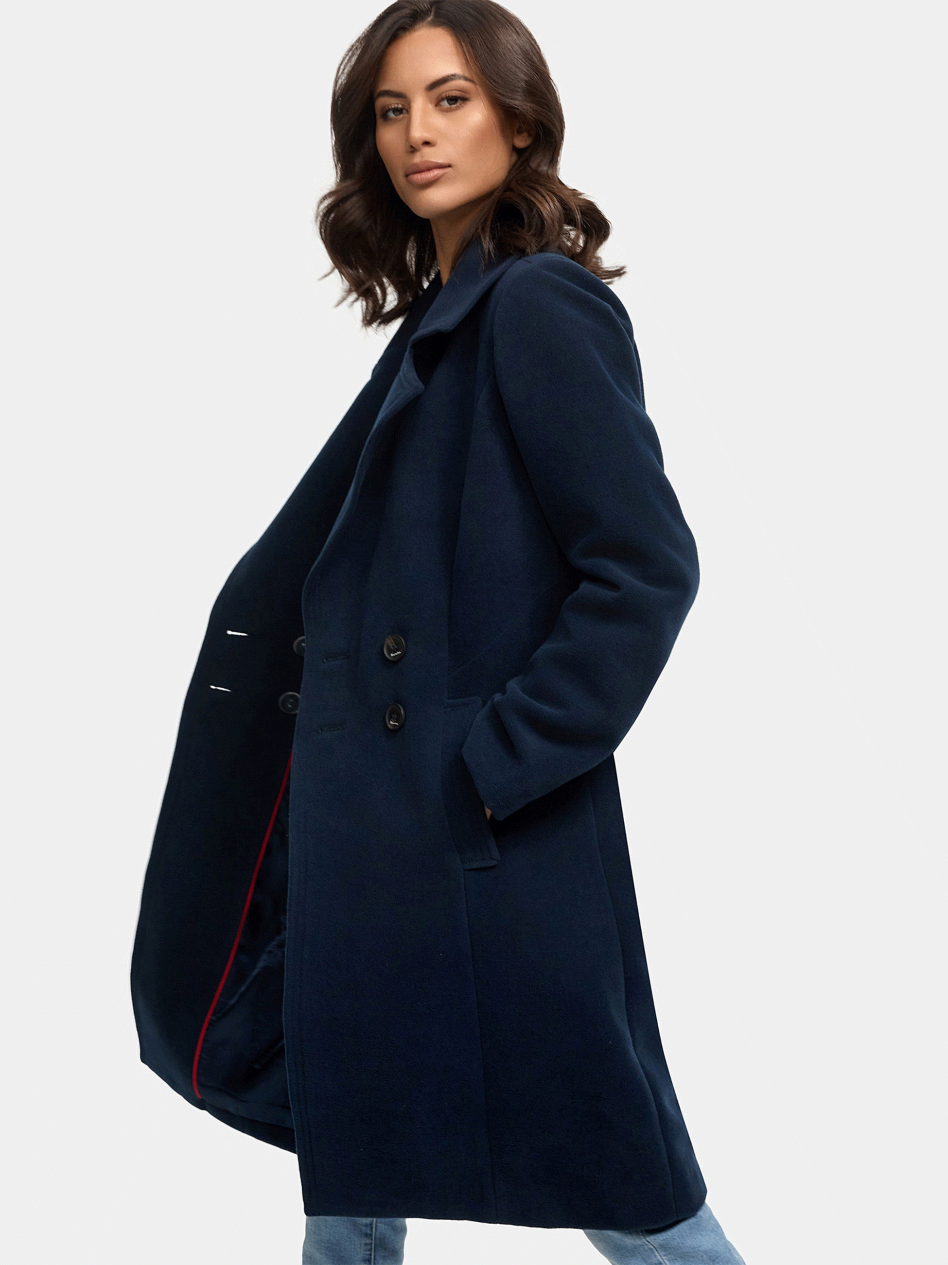 NAVAHOO, Women Winterjacket Wooly