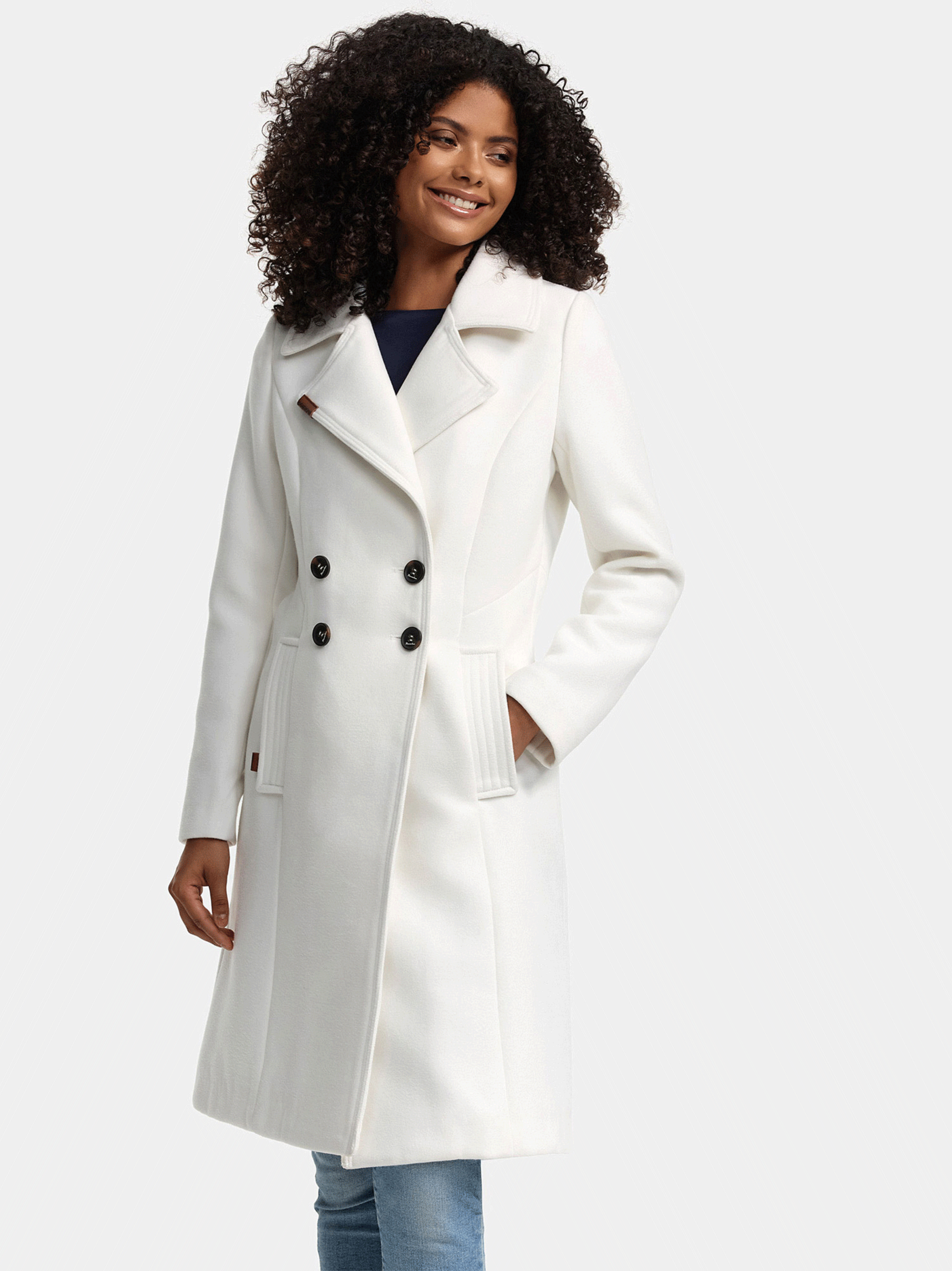 NAVAHOO, Women Winterjacket Wooly