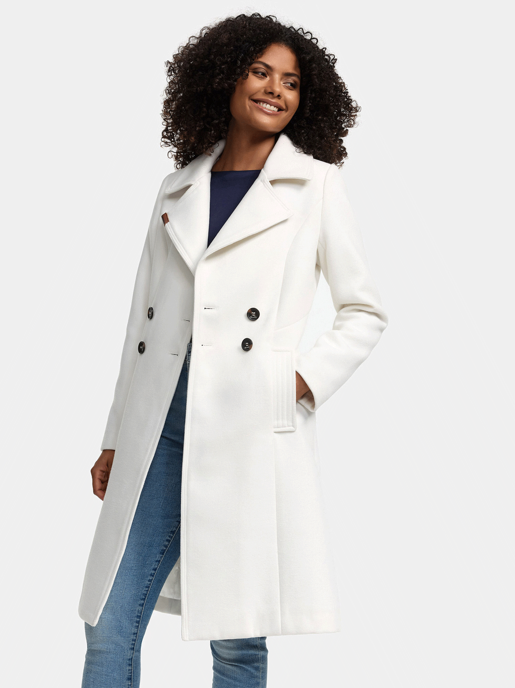 NAVAHOO, Women Winterjacket Wooly