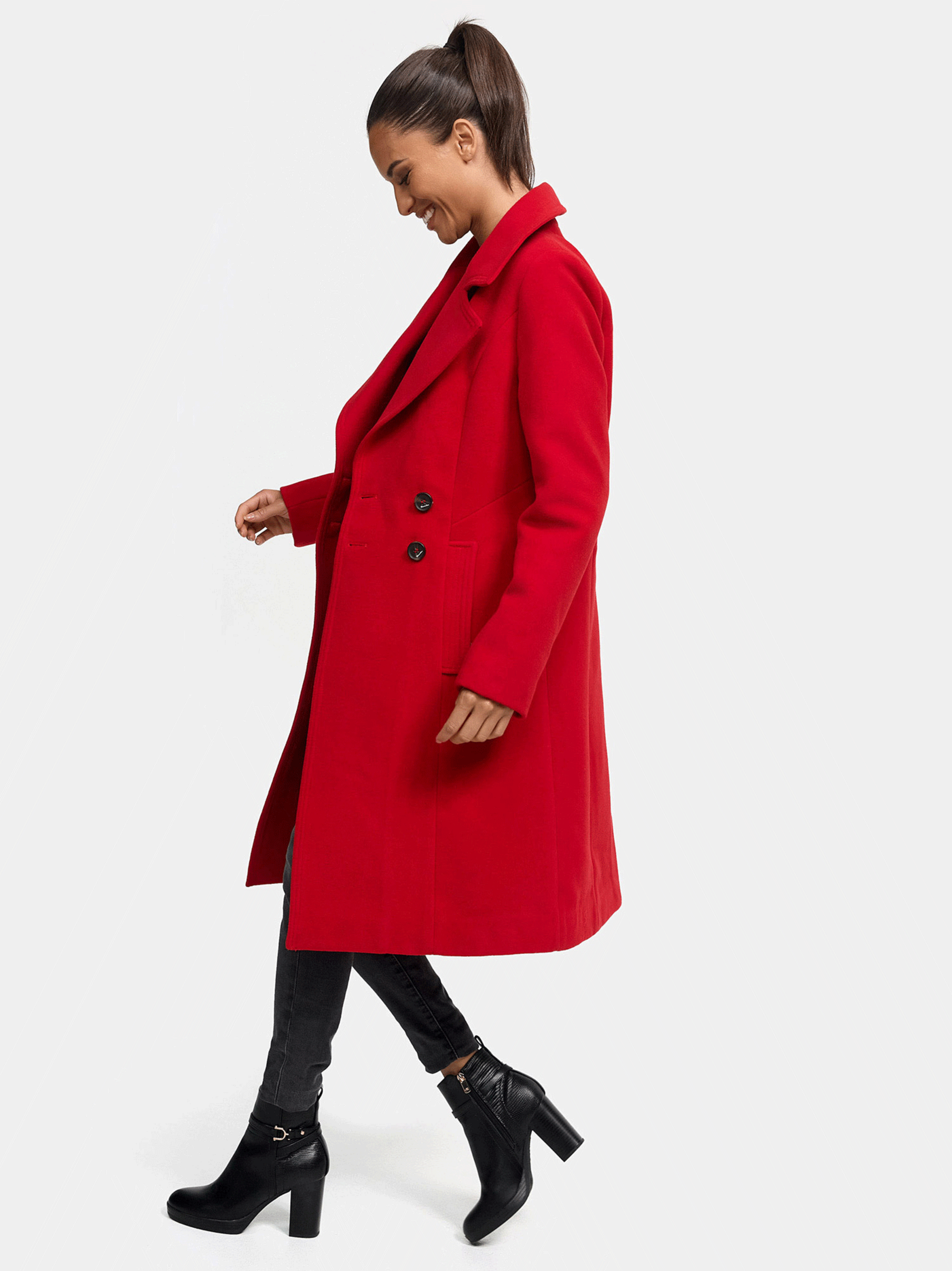 NAVAHOO, Women Winterjacket Wooly