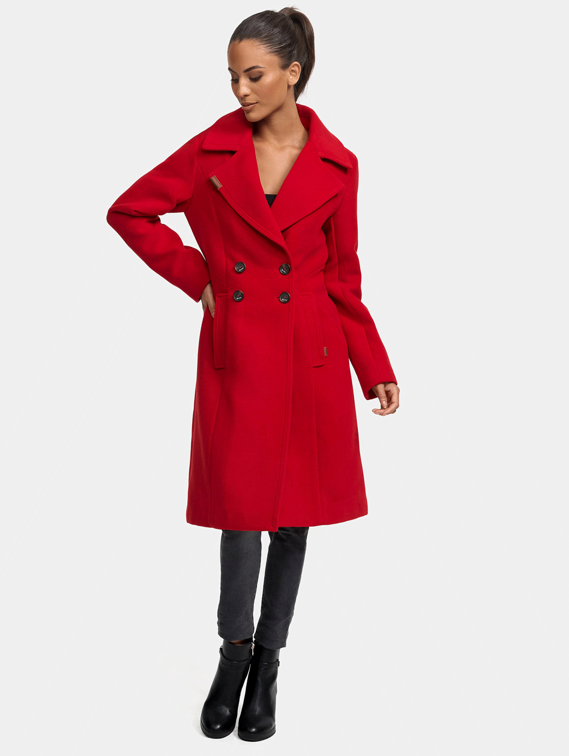 NAVAHOO, Women Winterjacket Wooly