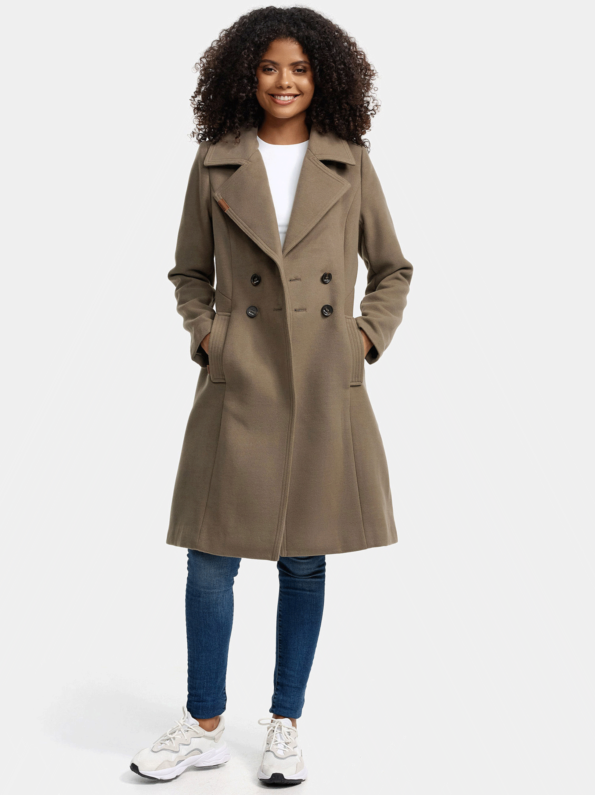 NAVAHOO, Women Winterjacket Wooly