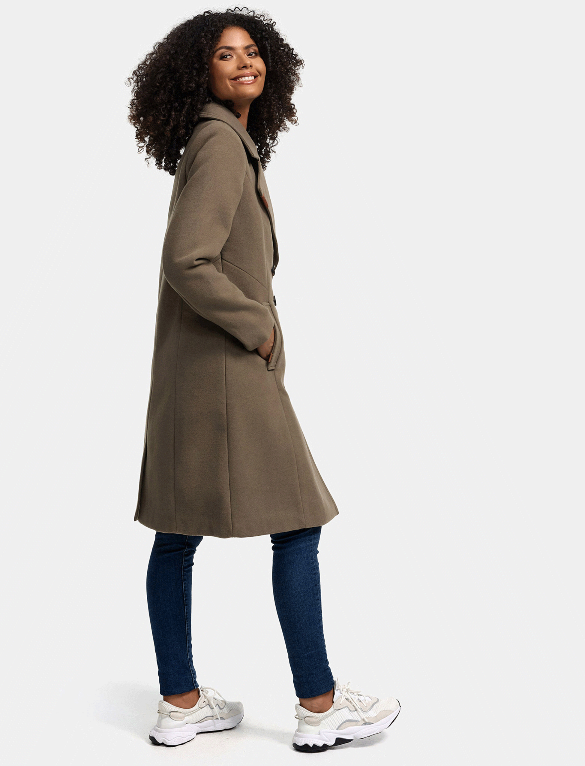 NAVAHOO, Women Winterjacket Wooly