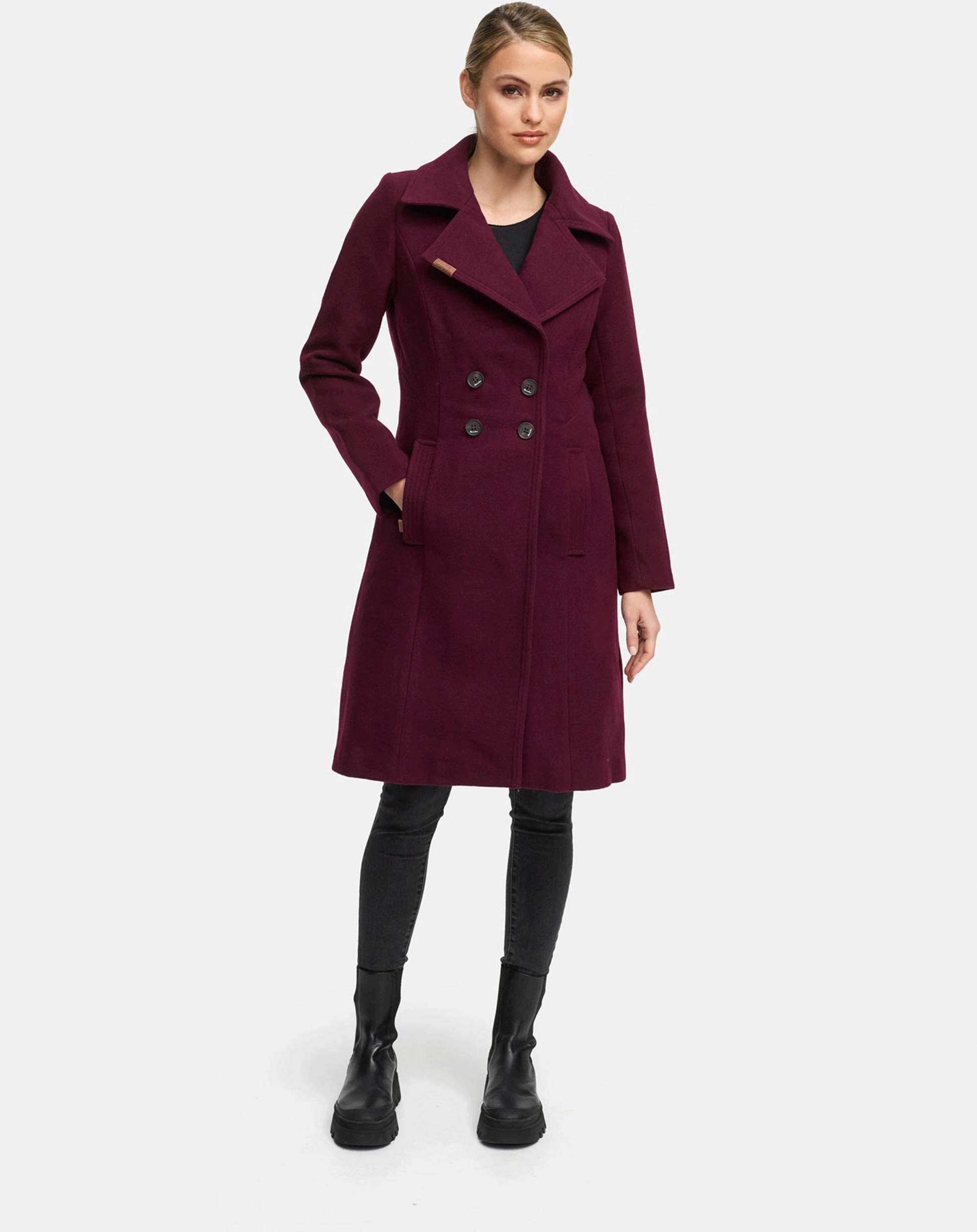 NAVAHOO, Women Winterjacket Wooly