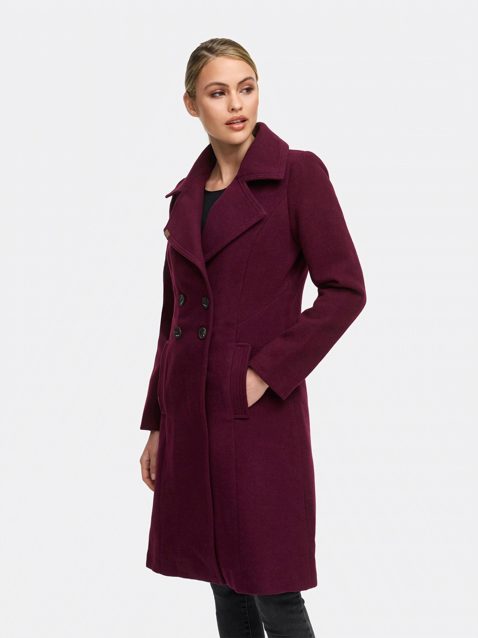 NAVAHOO, Women Winterjacket Wooly