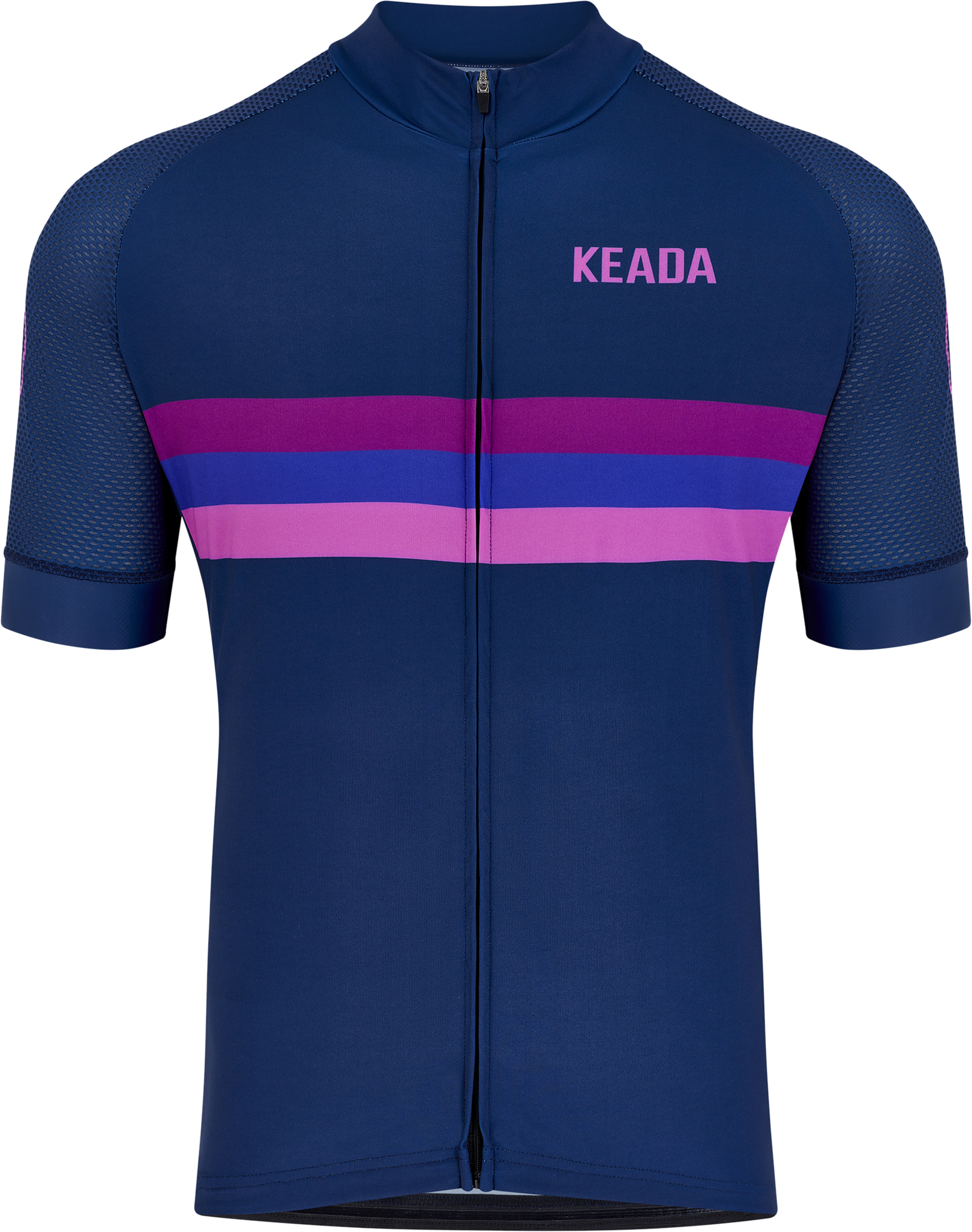 KEADA SPORTS, Womens  Short Sleeved Cycling Jersey - Sunset