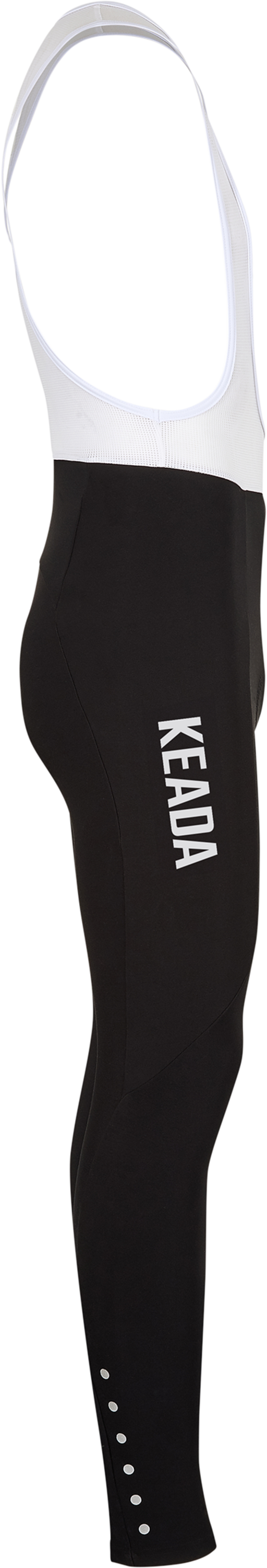 KEADA SPORTS, Womens Essential Cycling Bib Tights - Black