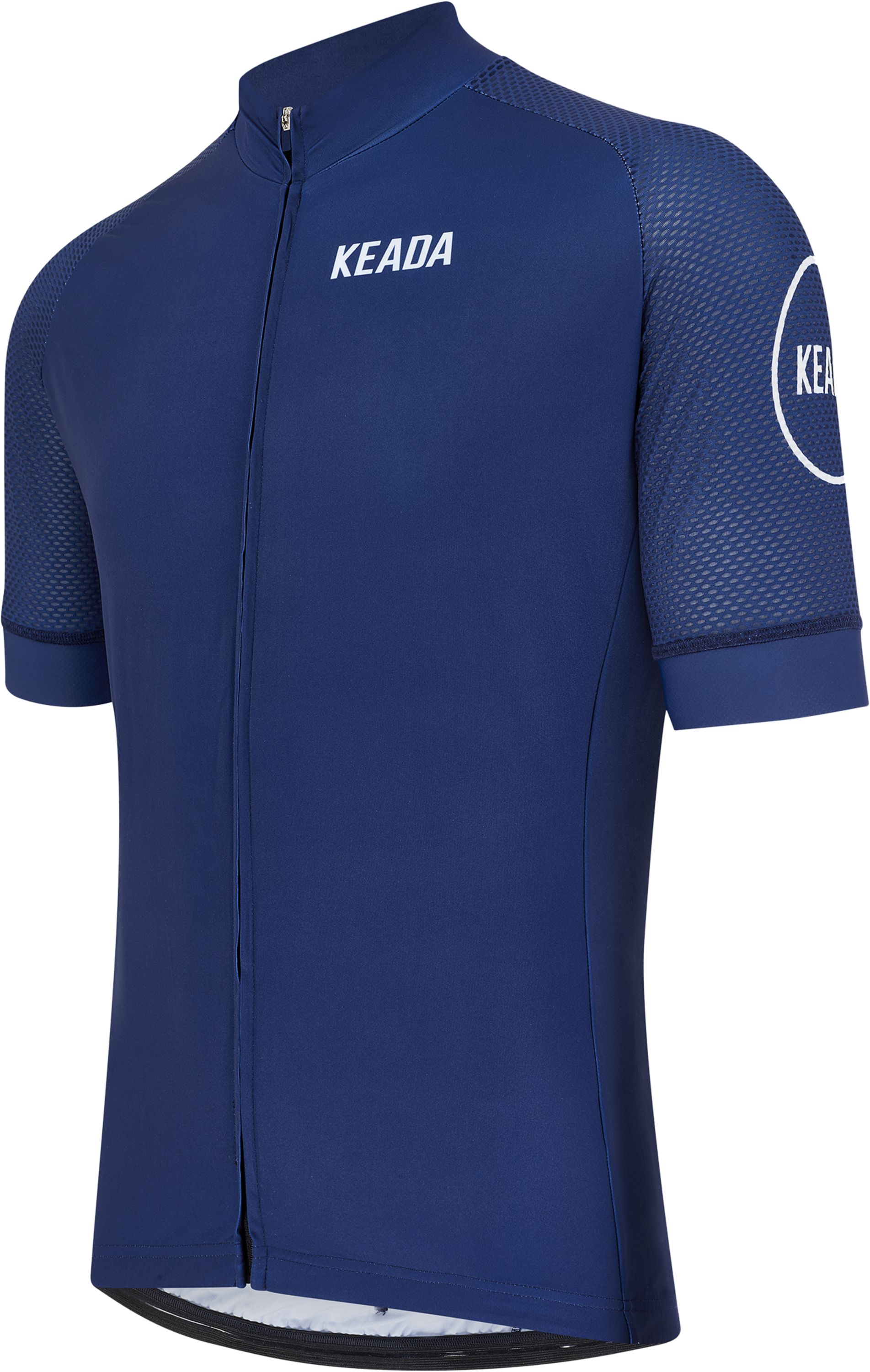 KEADA SPORTS, Womens Essential Short Sleeved Cycling Jersey - Navy